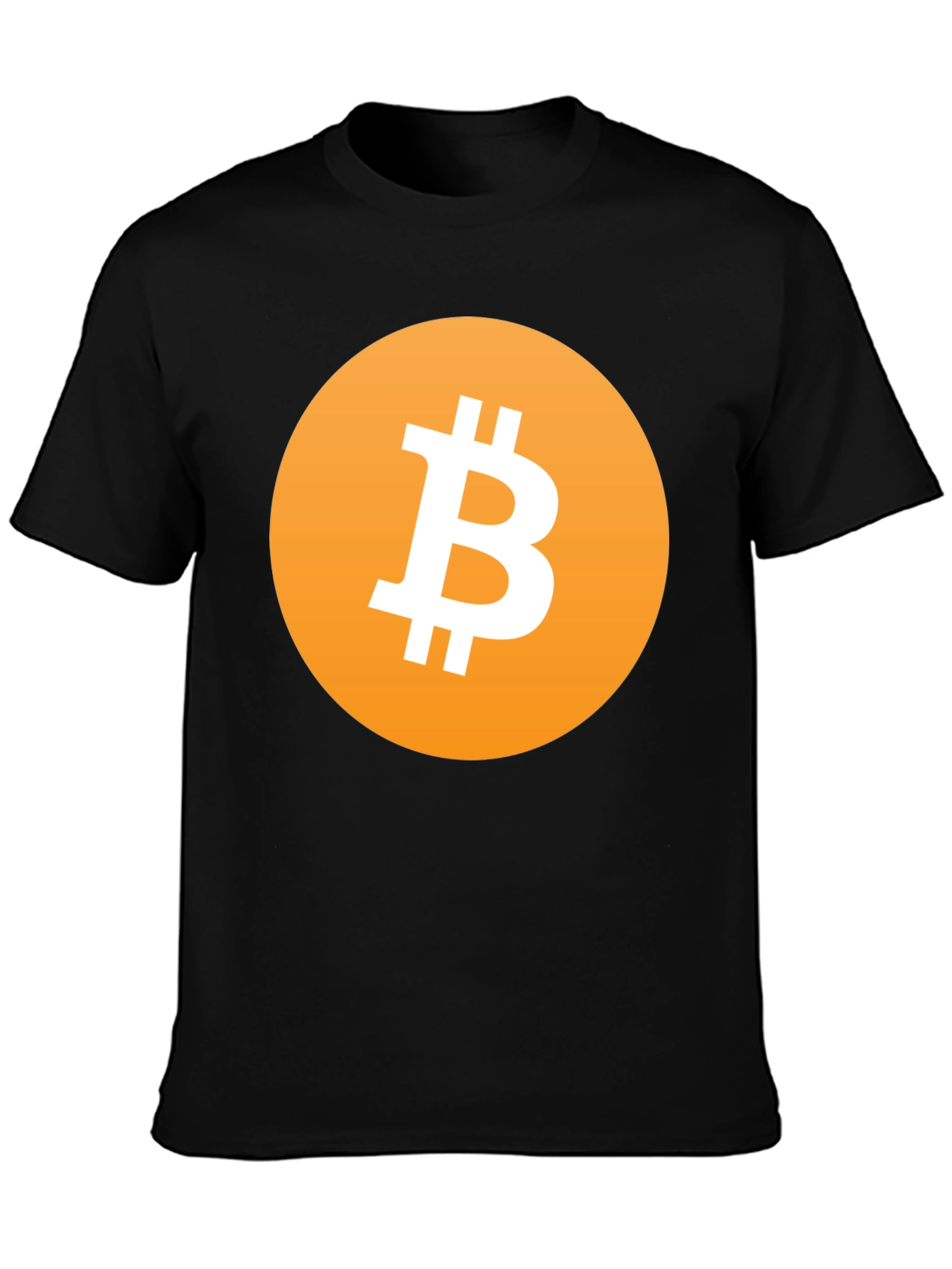 Bitcoin Logo T-Shirt - Black Crypto Tee
