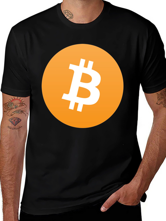 Bitcoin Logo T-Shirt - Black Crypto Tee