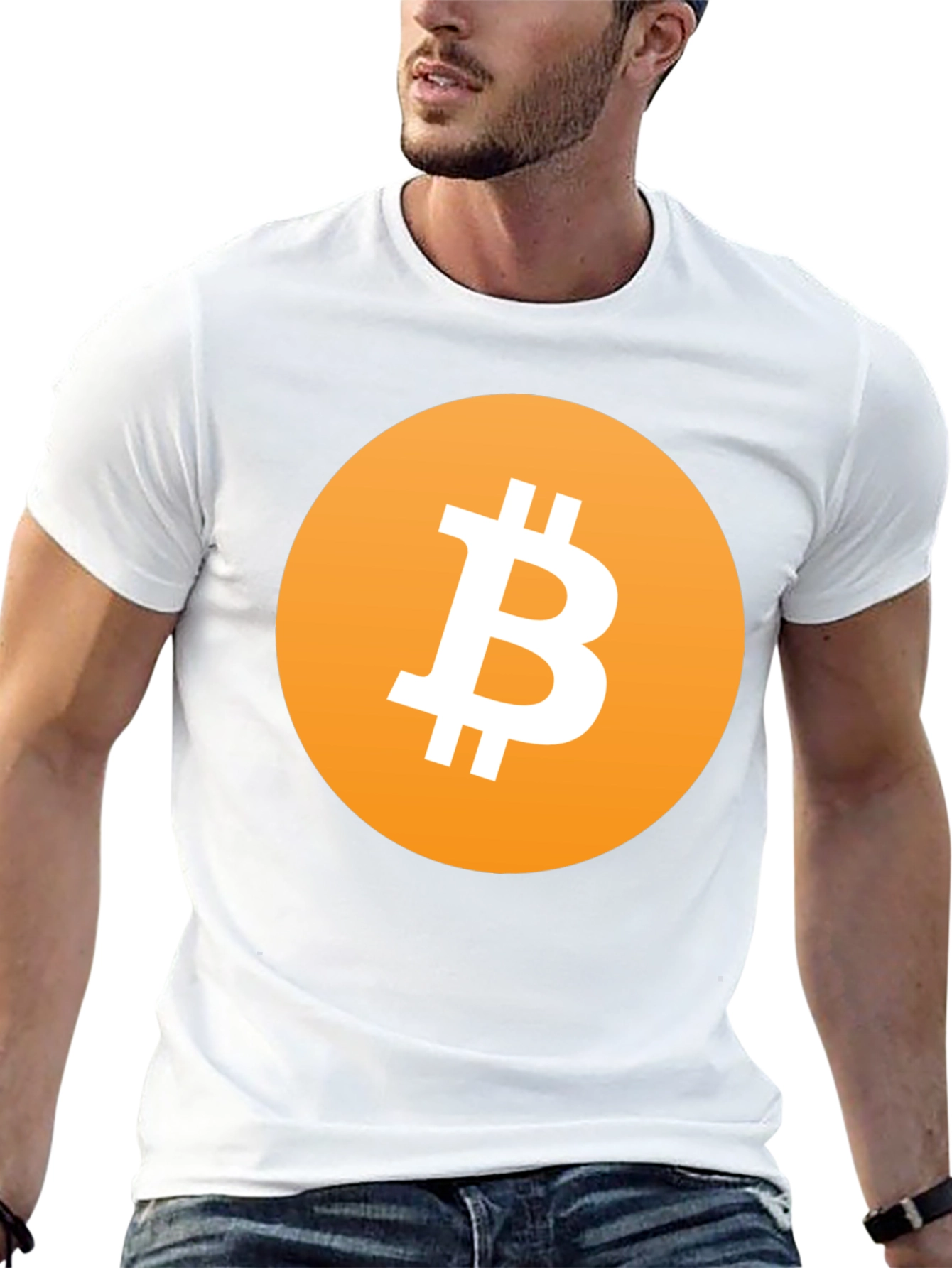 Bitcoin Logo T-Shirt - Black Crypto Tee