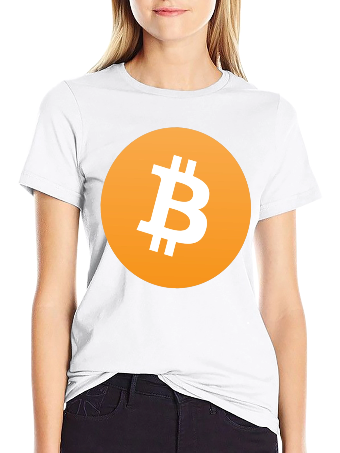 Bitcoin Logo T-Shirt - Black Crypto Tee