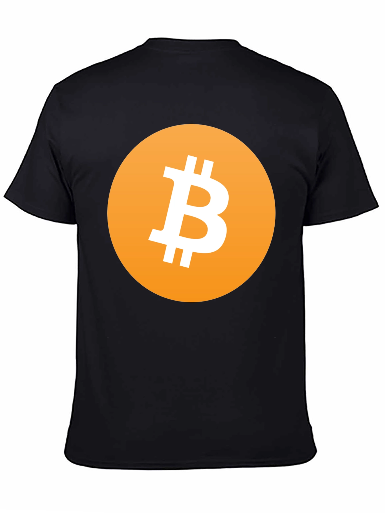 Bitcoin Logo T-Shirt - Black Crypto Tee