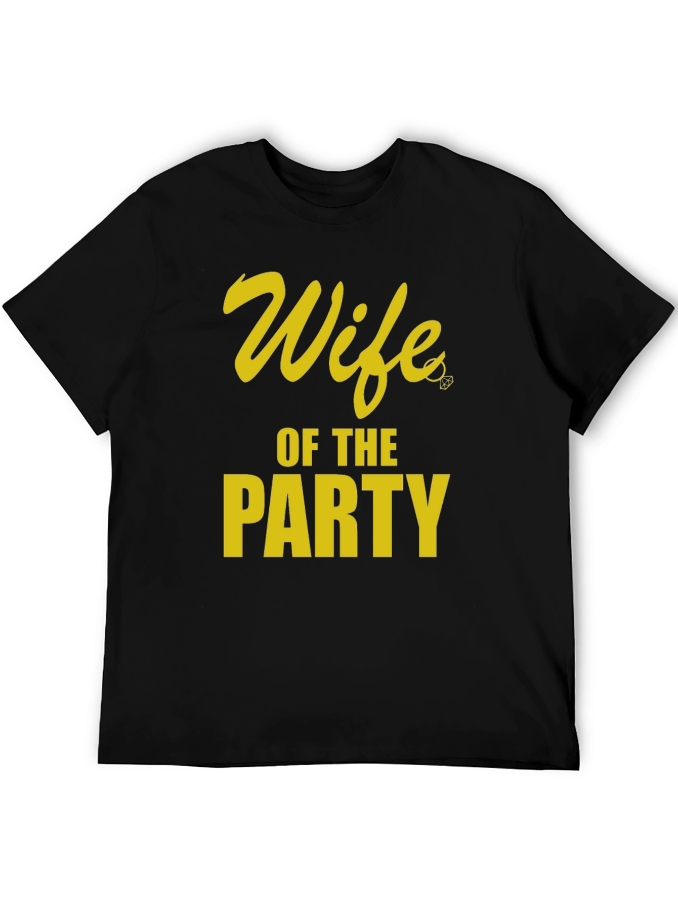 Wife of the Party Graphic Tee - Black