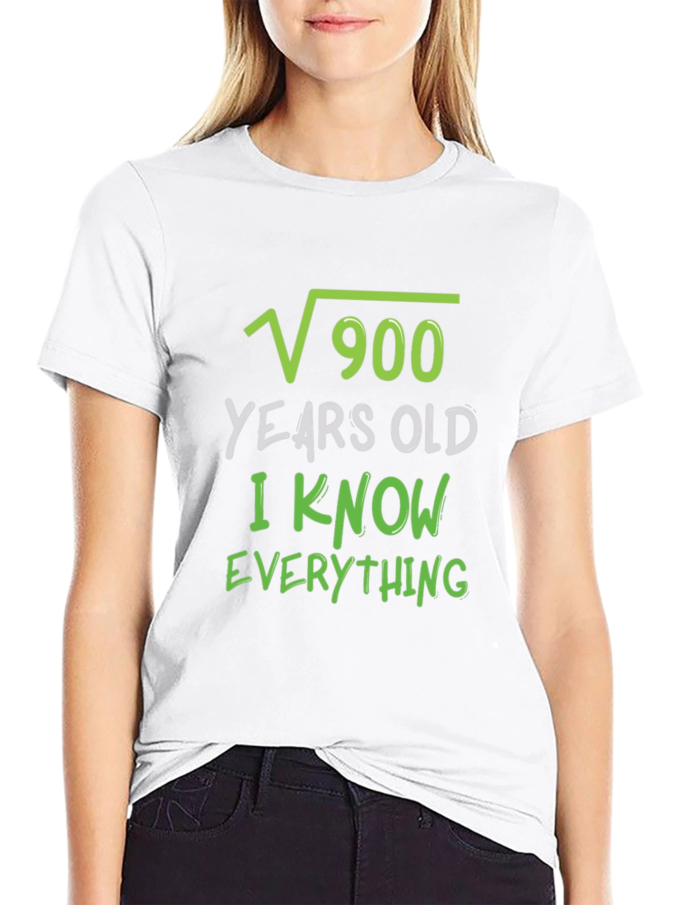 Funny Math Joke T-Shirt - √900 Years Old