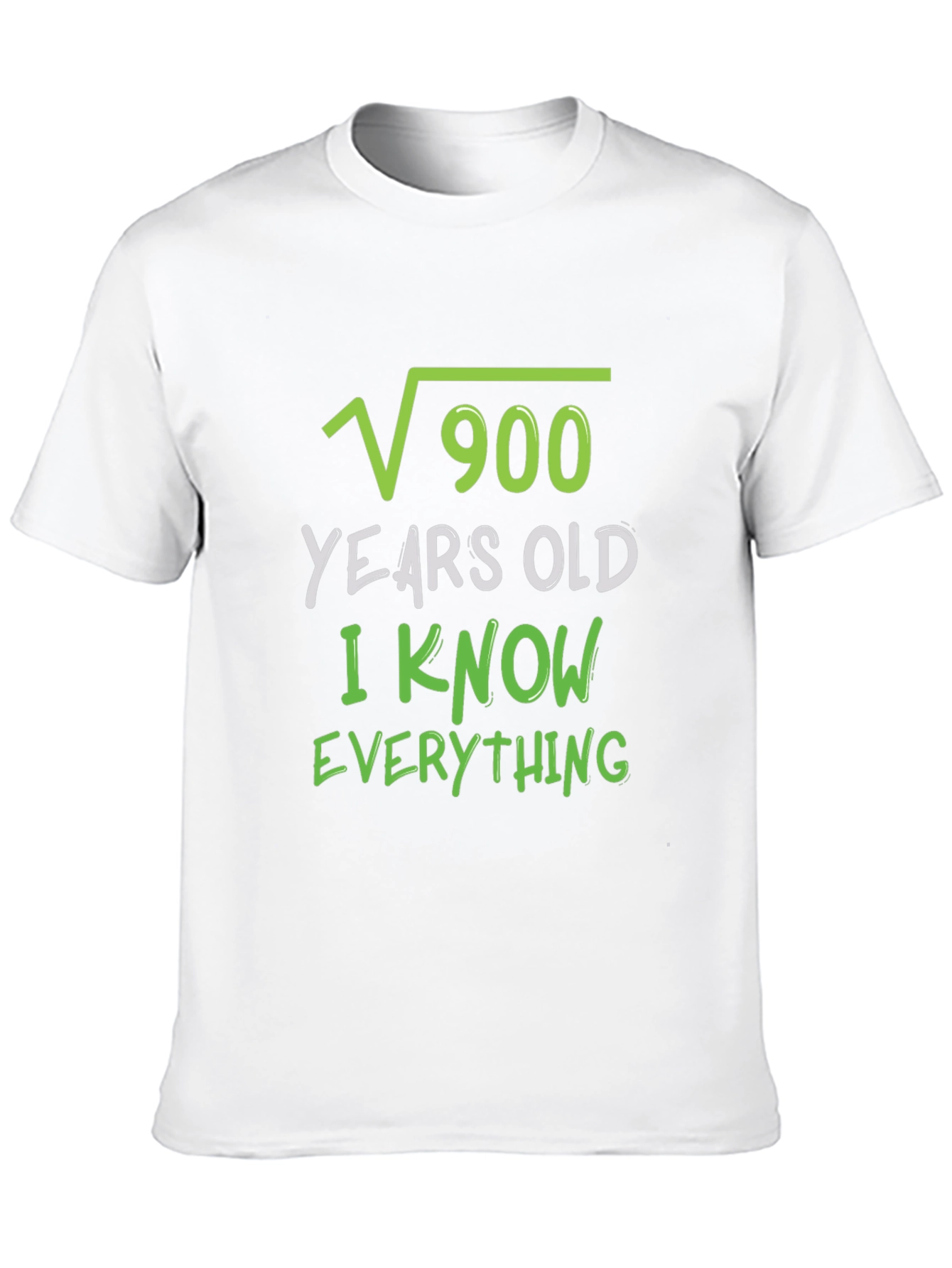 Funny Math Joke T-Shirt - √900 Years Old