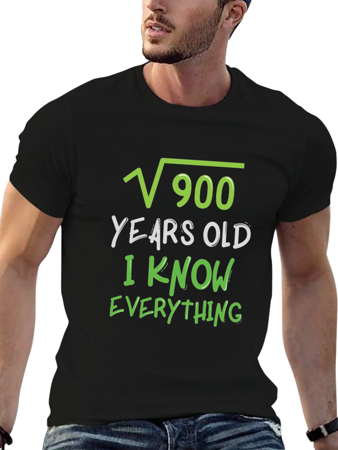 Funny Math Joke T-Shirt - √900 Years Old