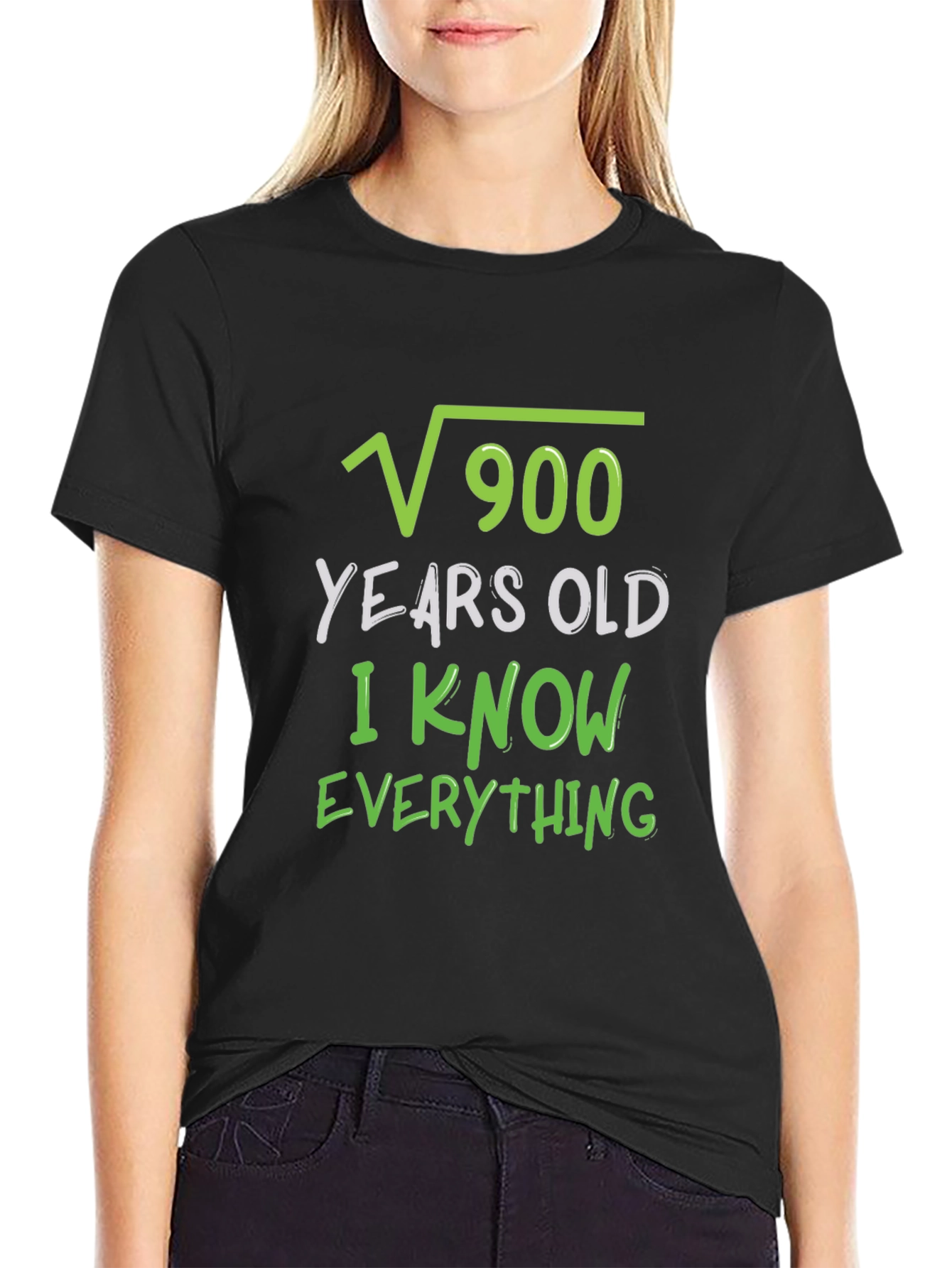 Funny Math Joke T-Shirt - √900 Years Old