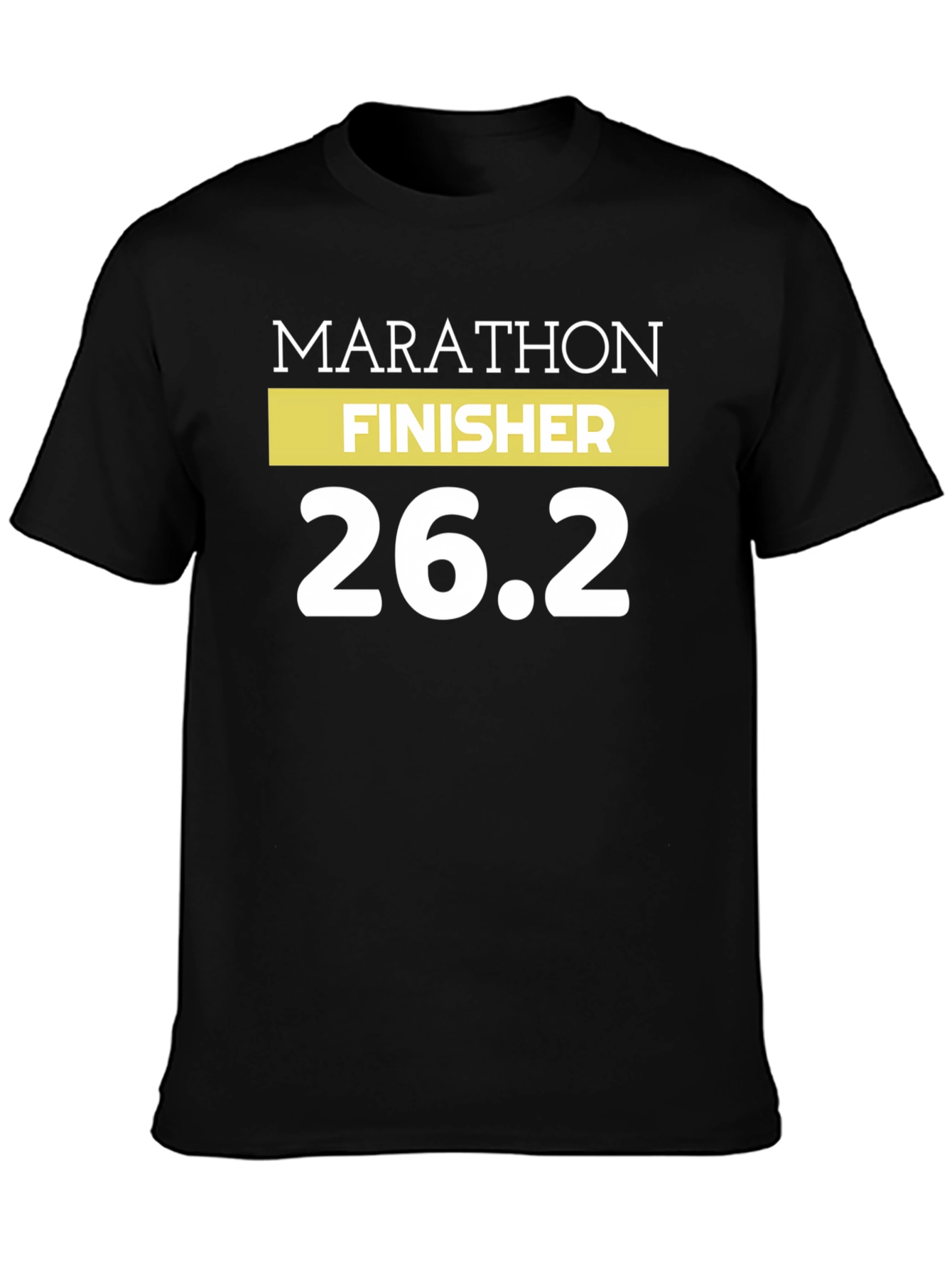 Marathon Finisher 26.2 Black T-Shirt