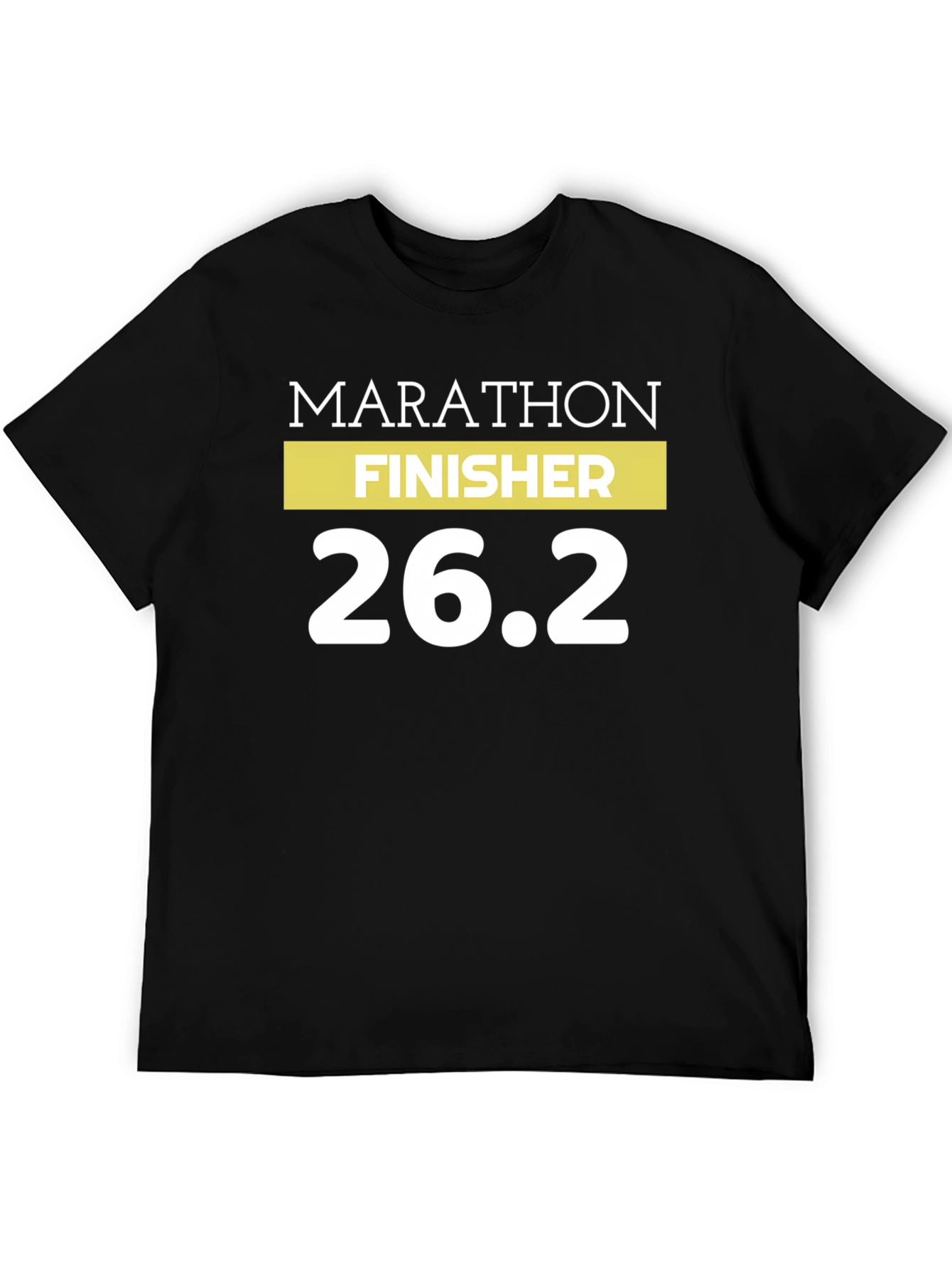 Marathon Finisher 26.2 Black T-Shirt