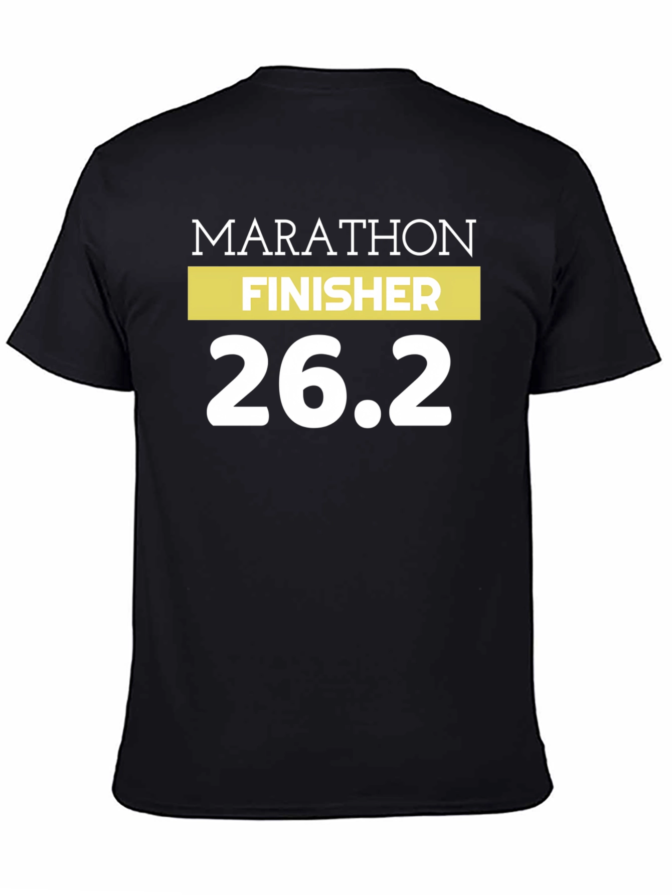 Marathon Finisher 26.2 Black T-Shirt
