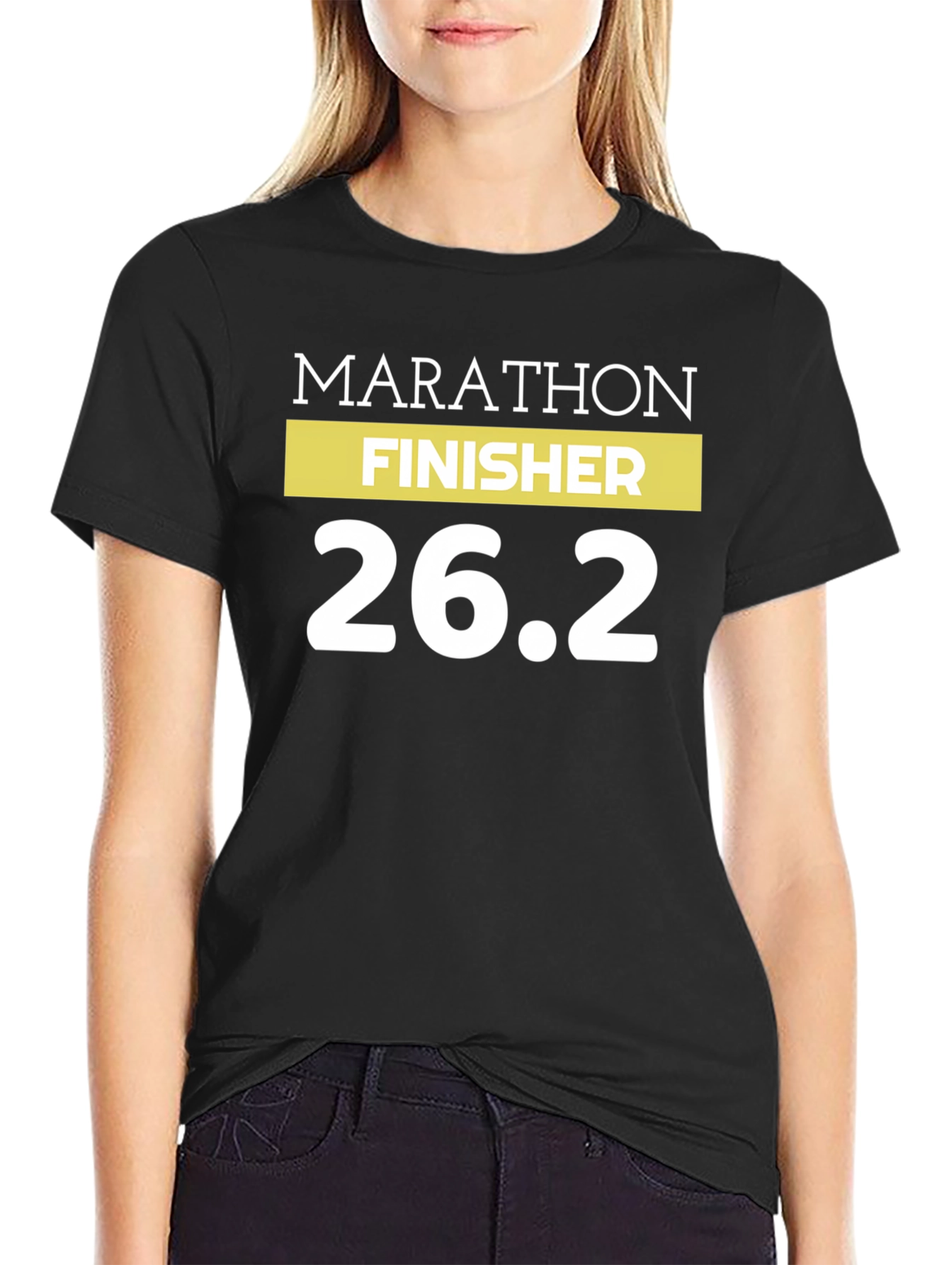 Marathon Finisher 26.2 Black T-Shirt