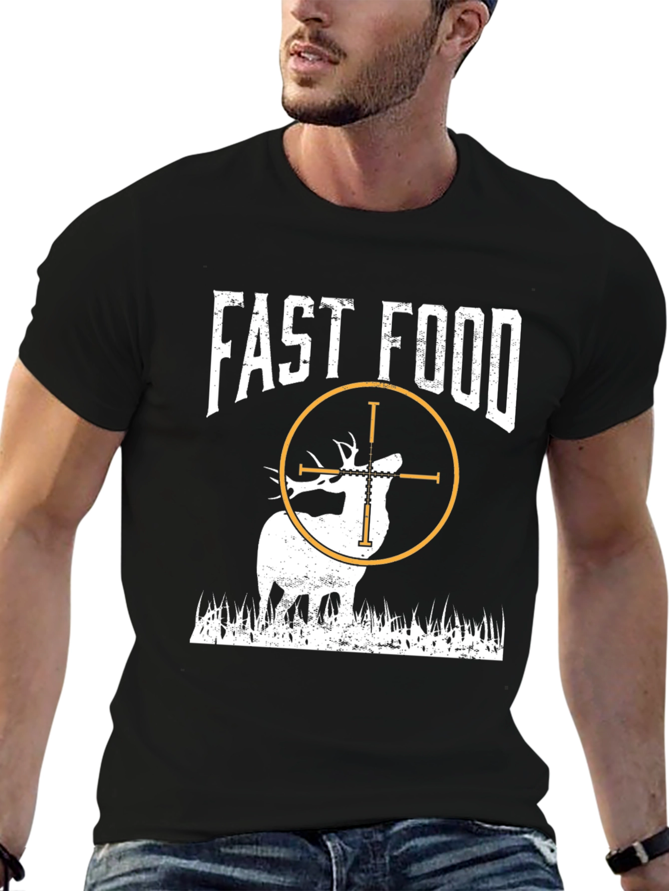 Fast Food Deer Hunting T-Shirt