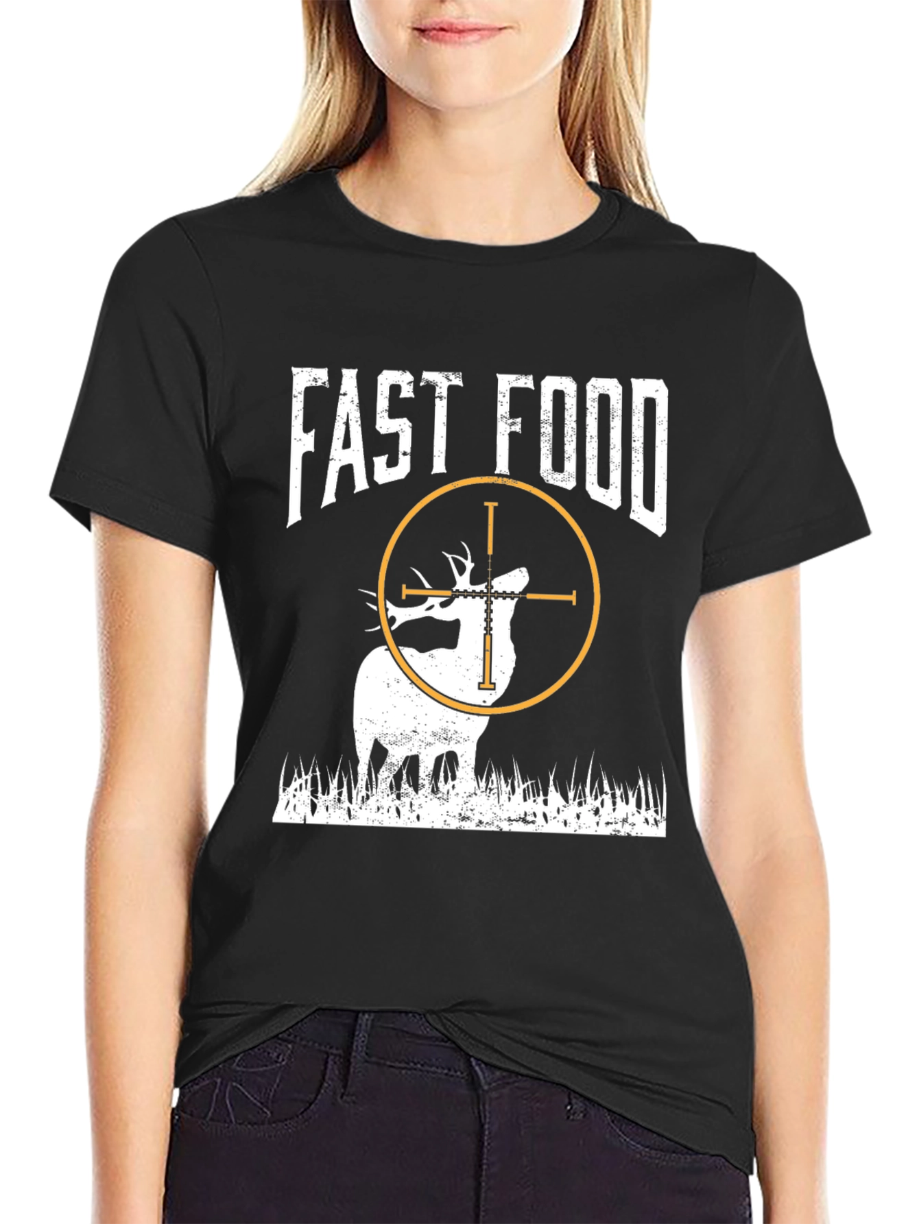 Fast Food Deer Hunting T-Shirt