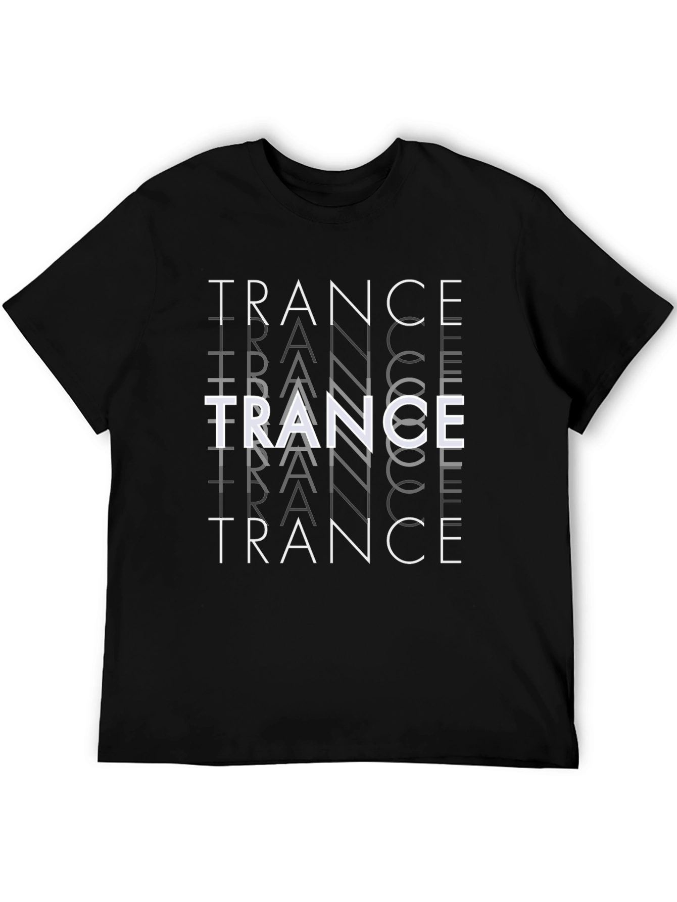 Trance Music T-Shirt - Black Graphic Tee