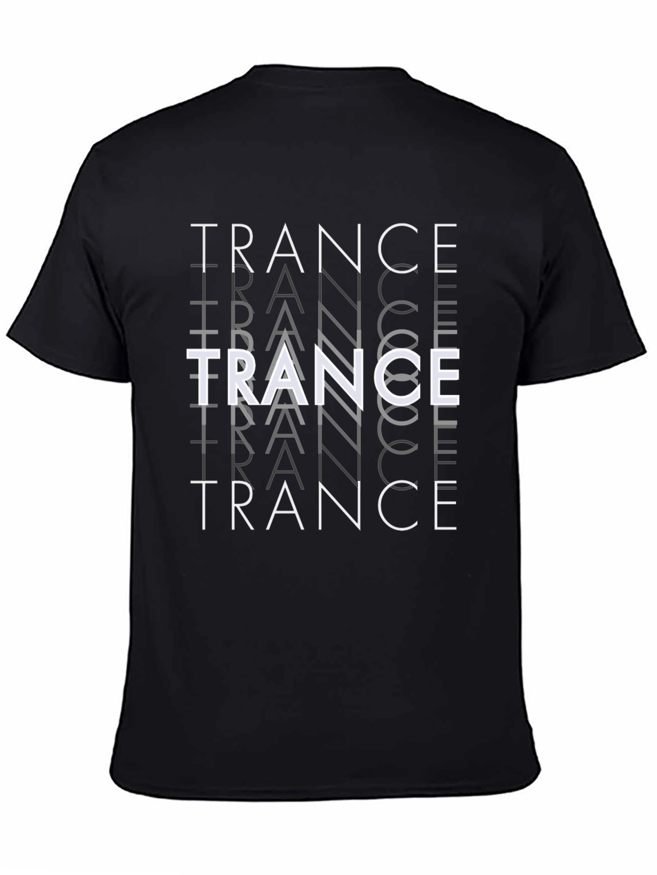 Trance Music T-Shirt - Black Graphic Tee