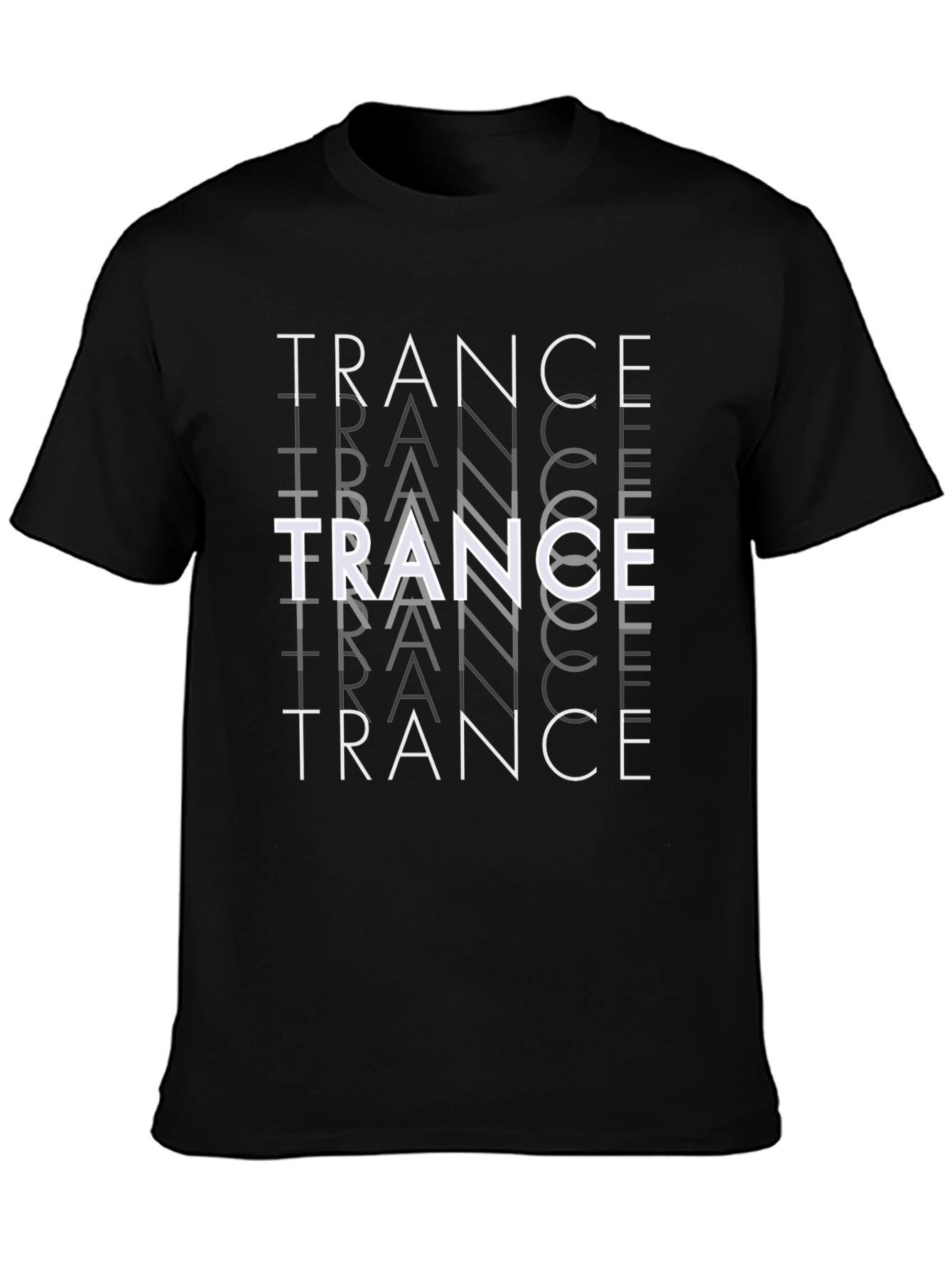 Trance Music T-Shirt - Black Graphic Tee