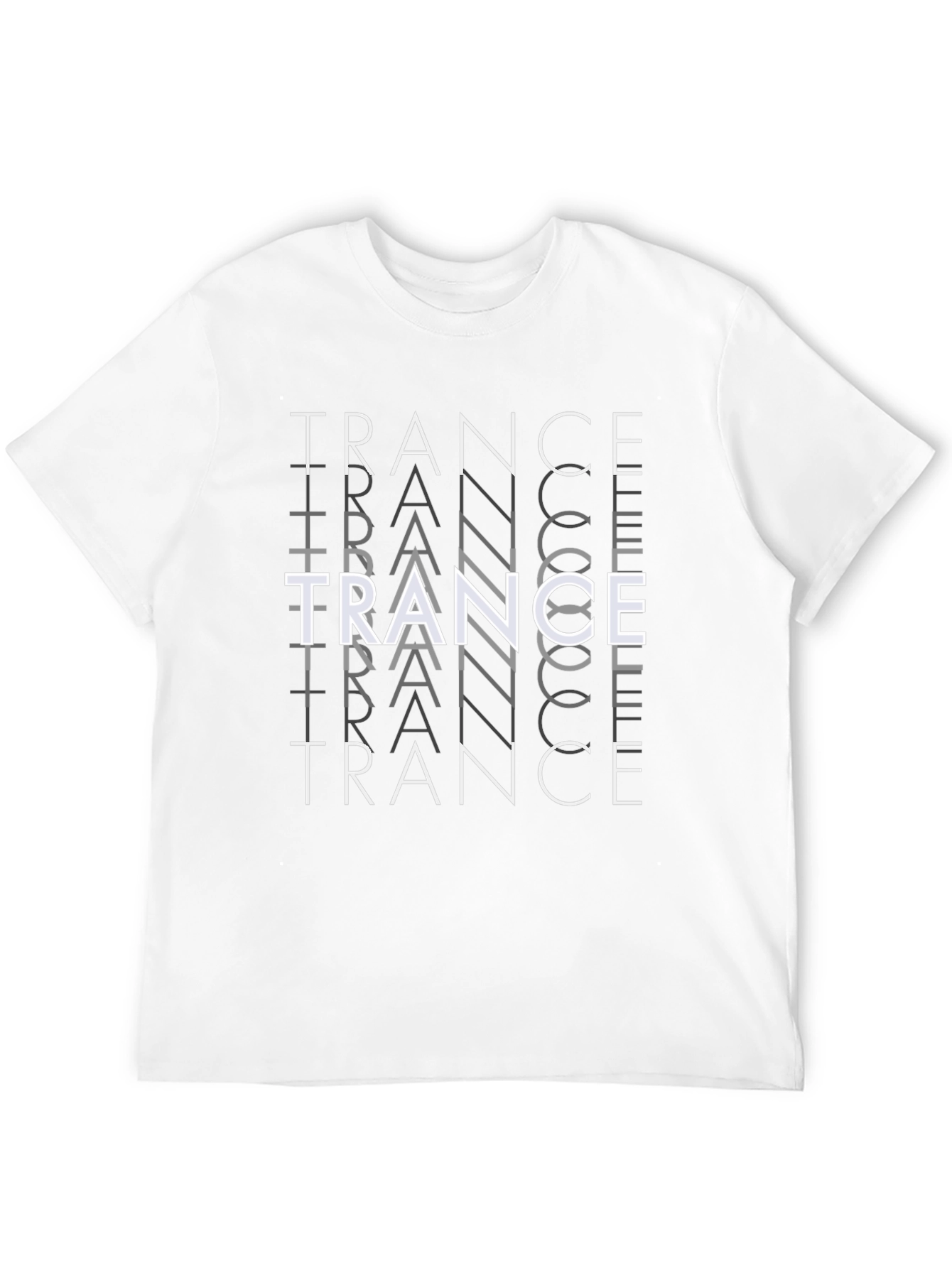 Trance Music T-Shirt - Black Graphic Tee