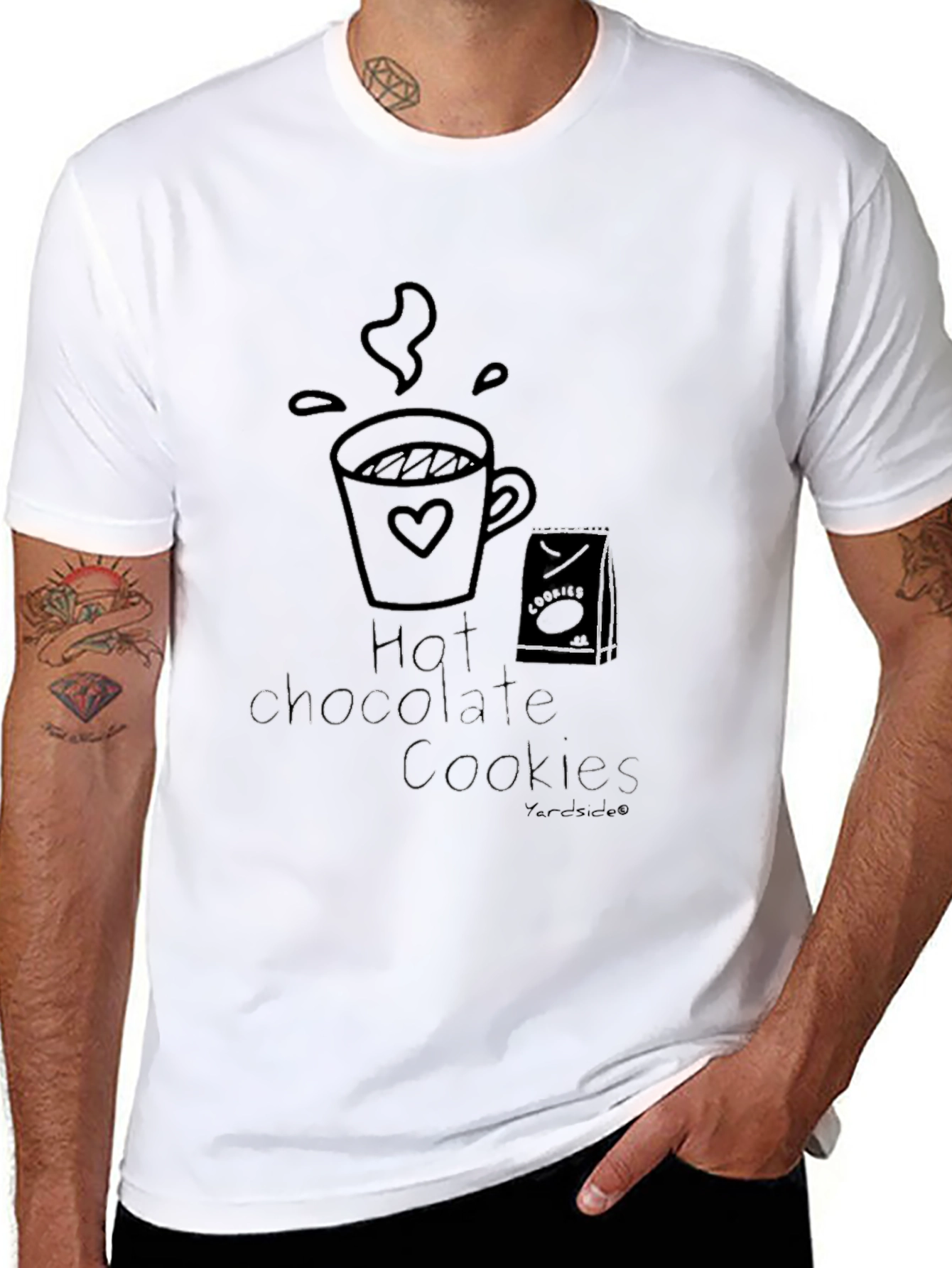 Hot Chocolate Cookies Graphic Tee