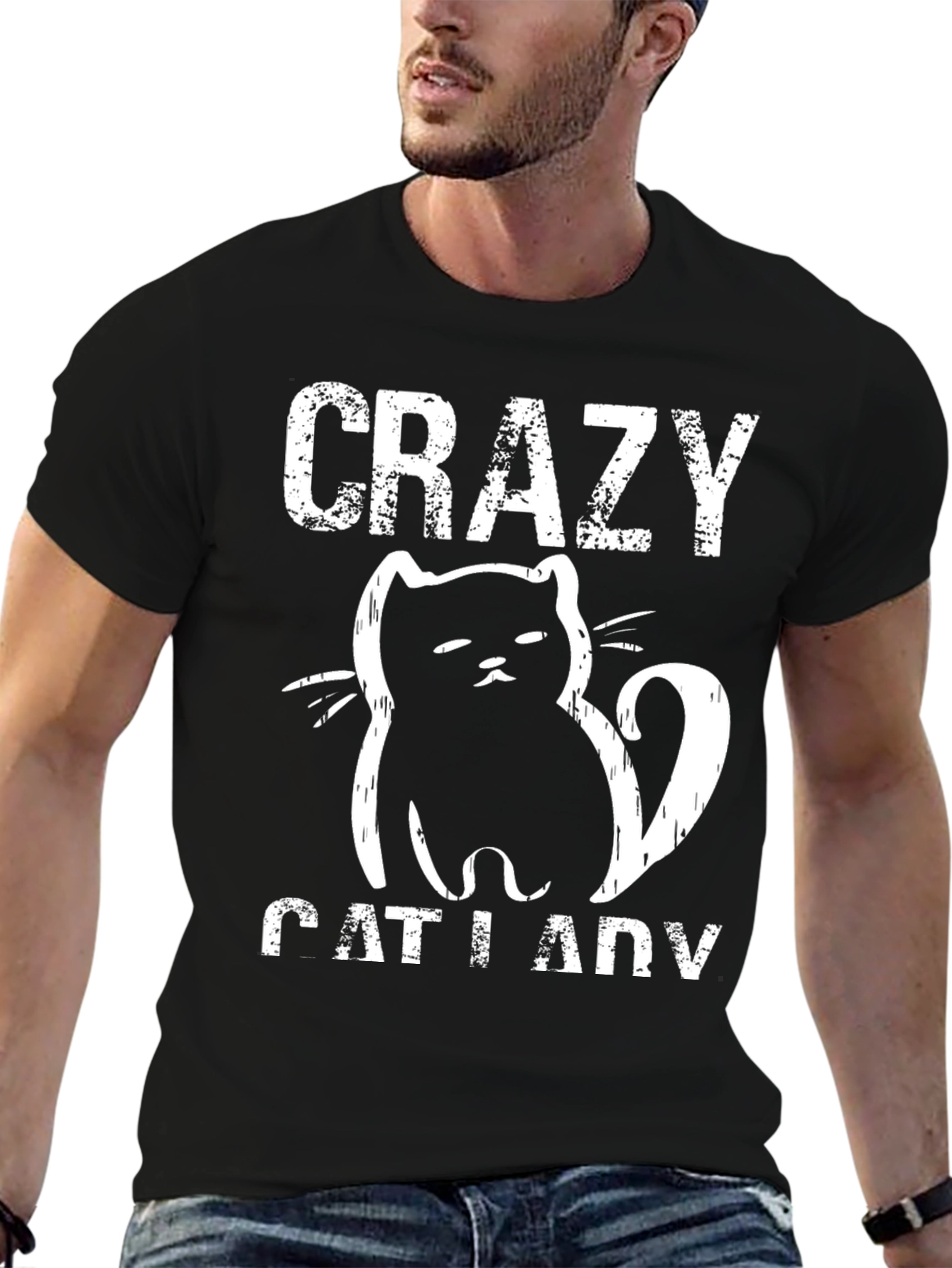 Crazy Cat Lady T-Shirt - Funny Cat Lover Tee