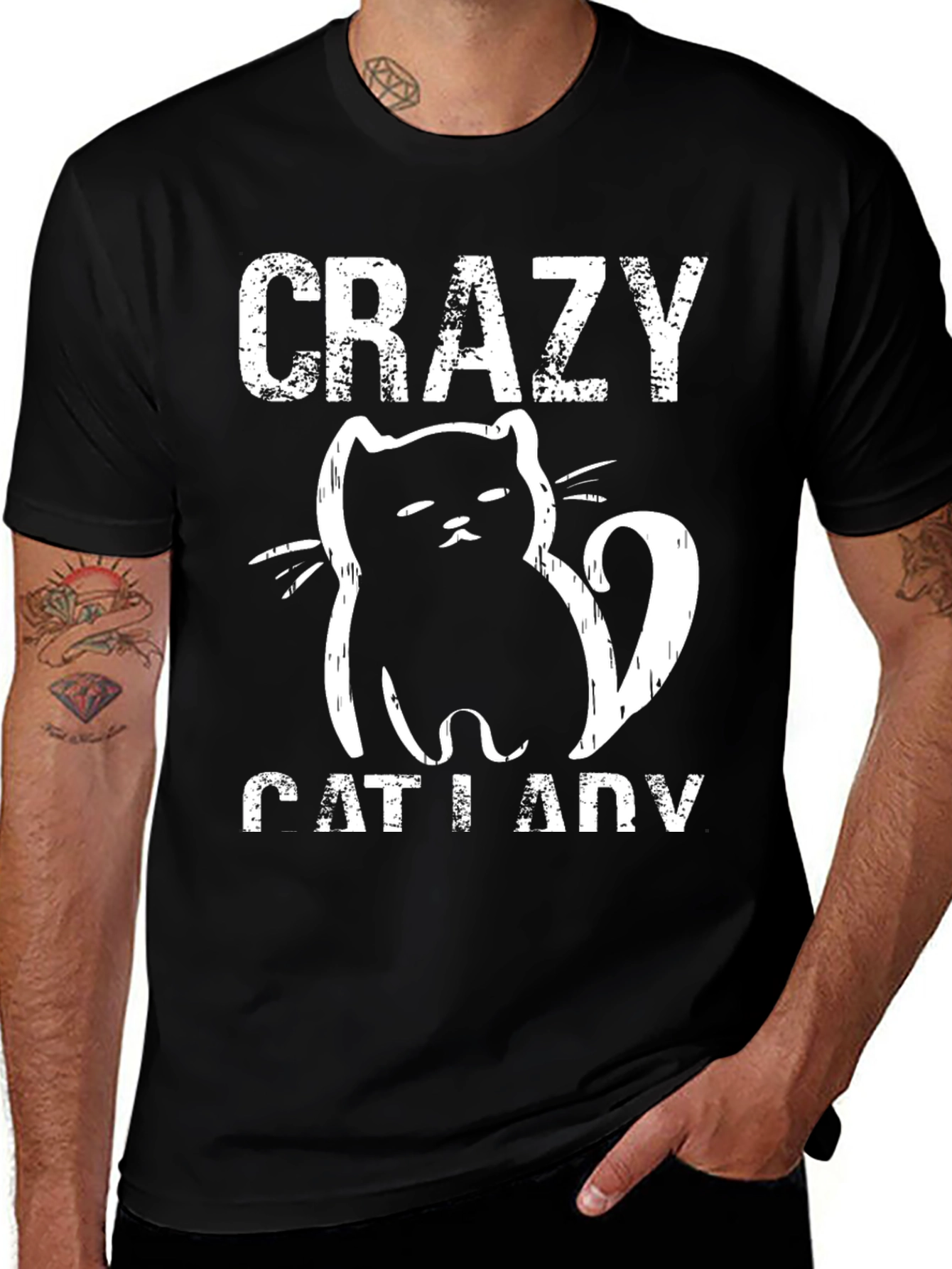 Crazy Cat Lady T-Shirt - Funny Cat Lover Tee