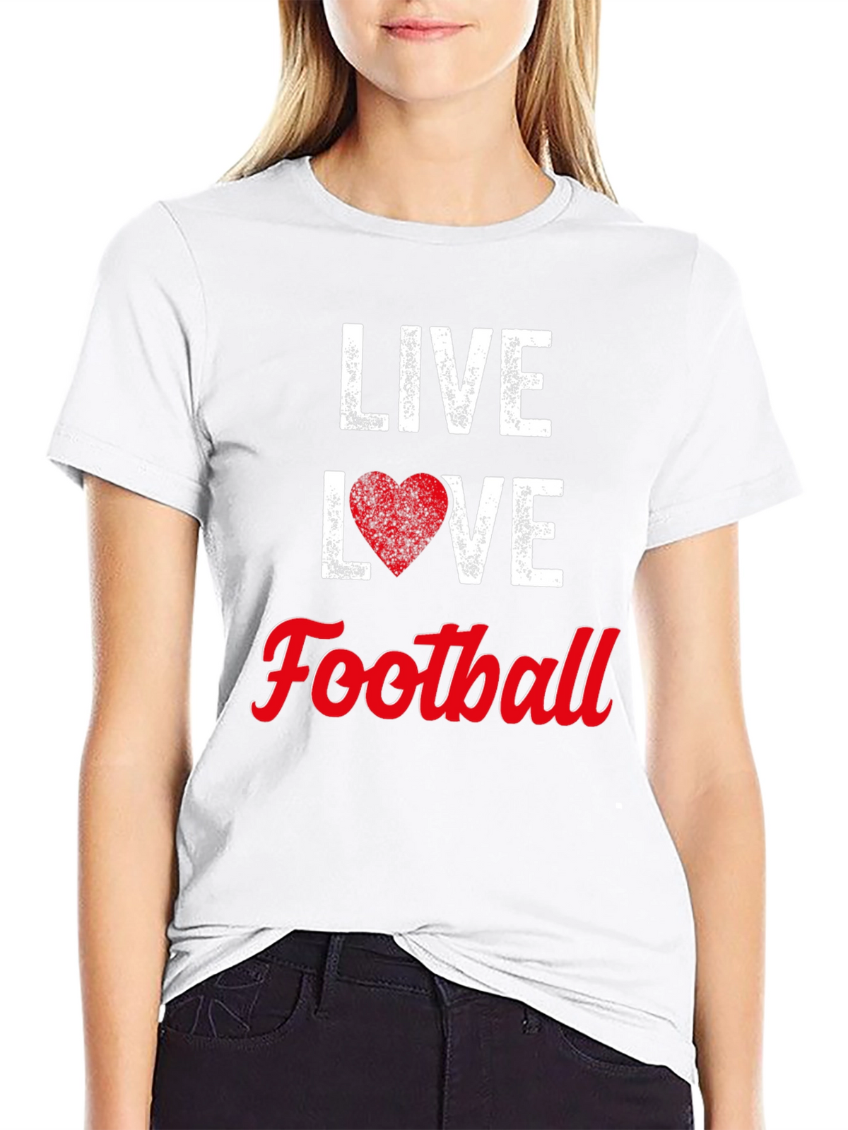 Live Love Football Graphic Tee - Unisex