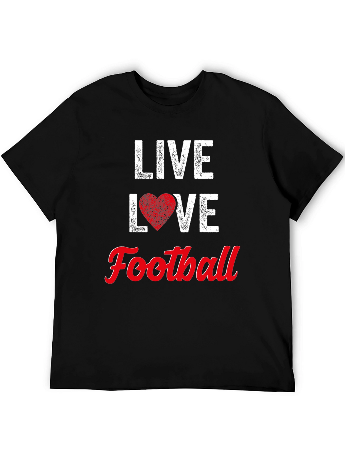 Live Love Football Graphic Tee - Unisex