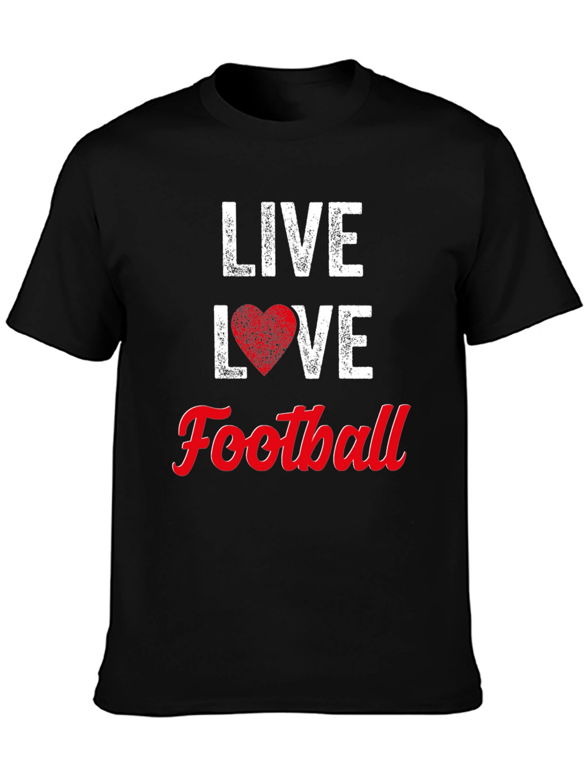 Live Love Football Graphic Tee - Unisex