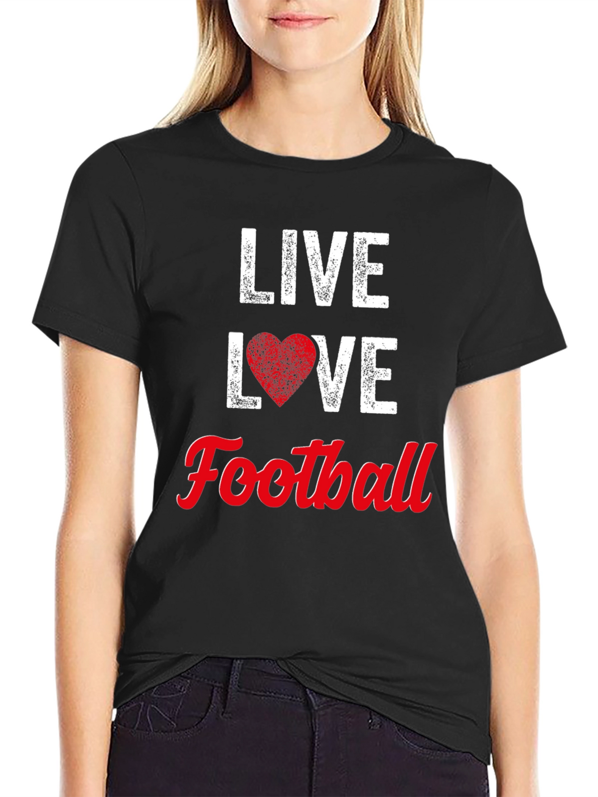 Live Love Football Graphic Tee - Unisex