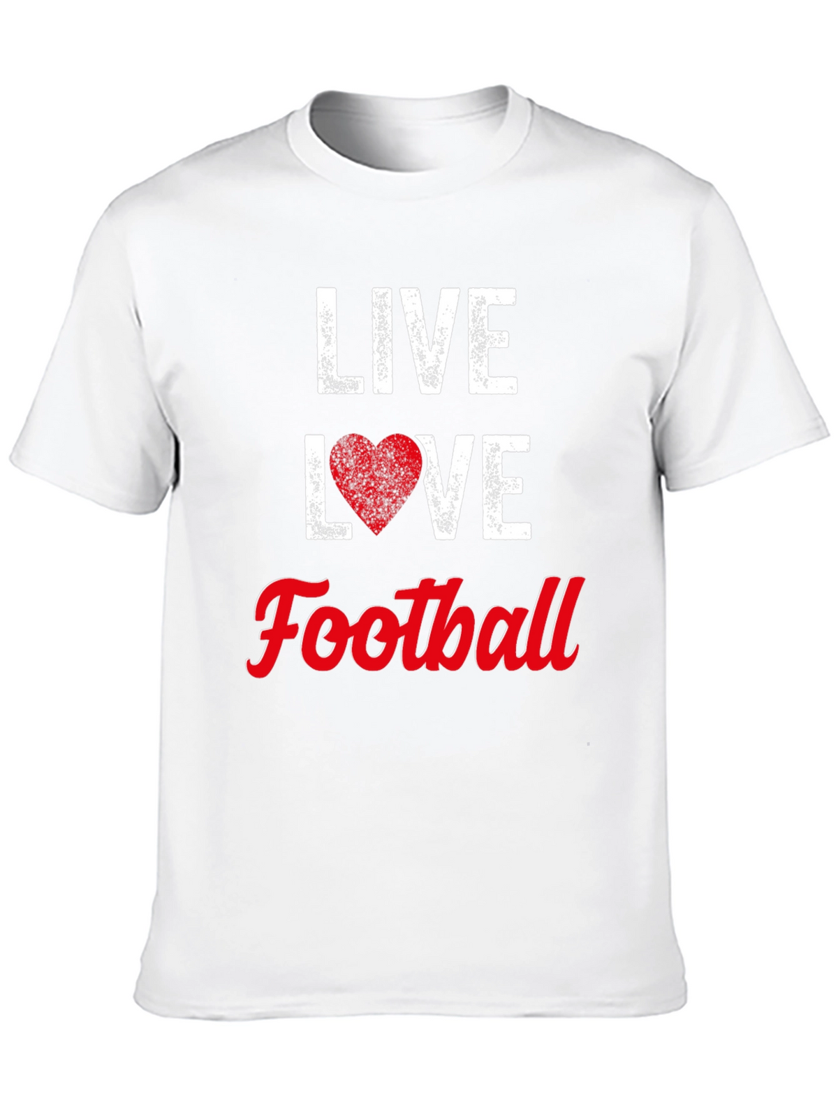 Live Love Football Graphic Tee - Unisex