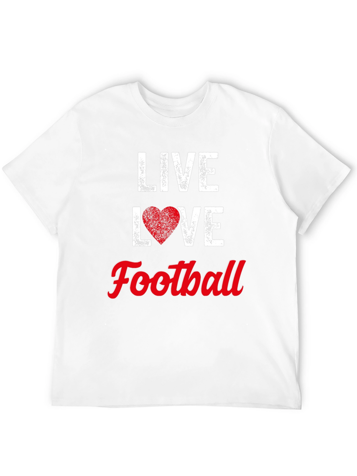 Live Love Football Graphic Tee - Unisex