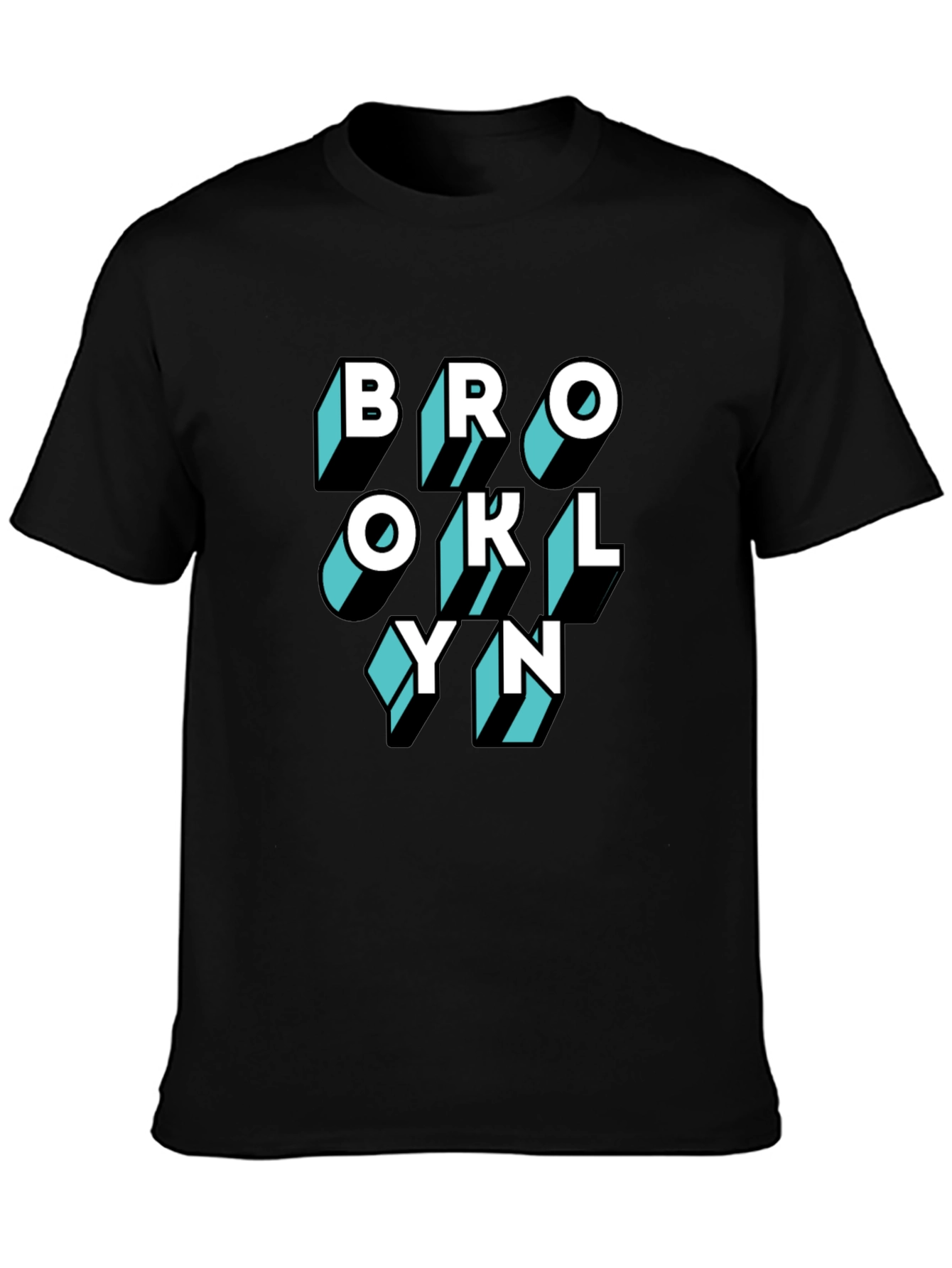 Brooklyn Graphic Tee - Cool Black Shirt