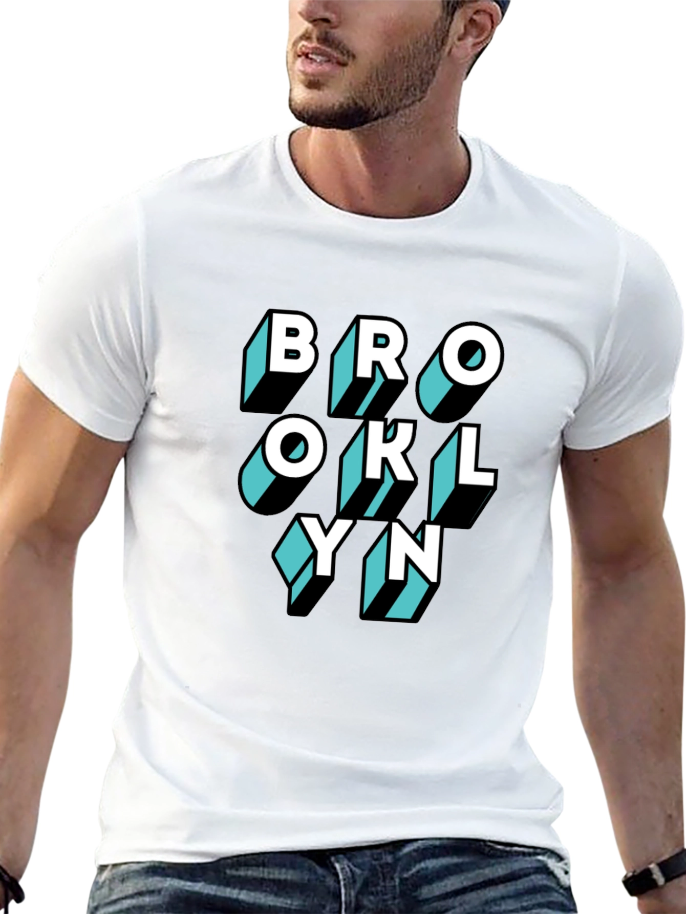 Brooklyn Graphic Tee - Cool Black Shirt