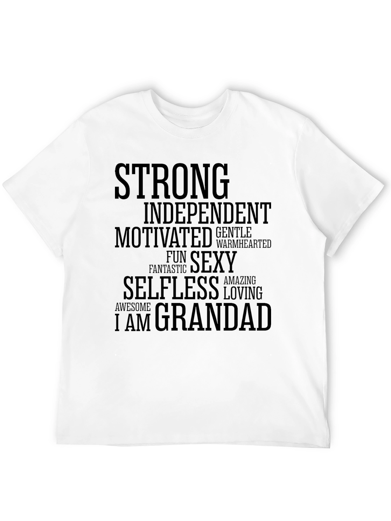 Strong Grandad T-Shirt - Gift for Grandpa