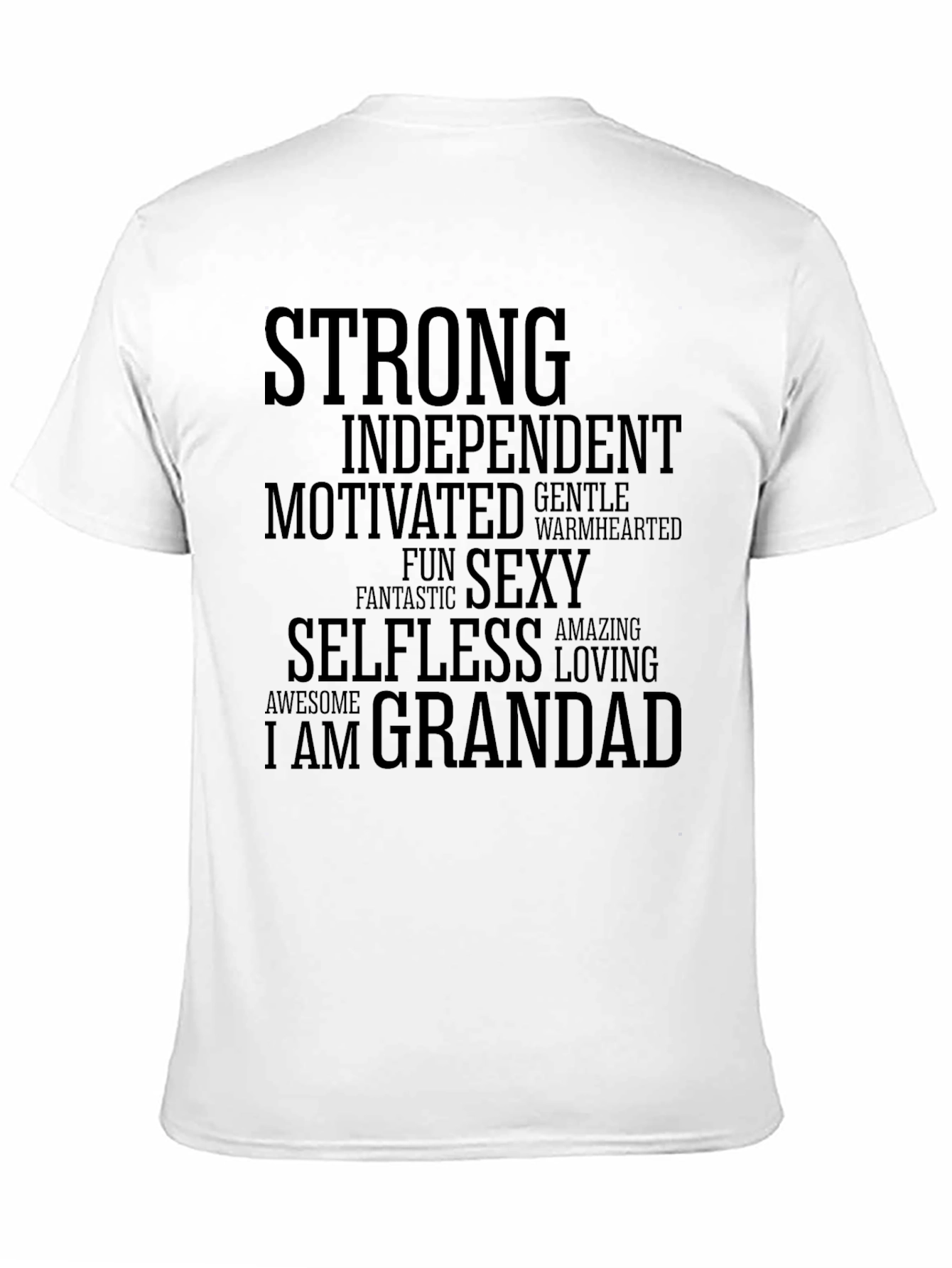 Strong Grandad T-Shirt - Gift for Grandpa