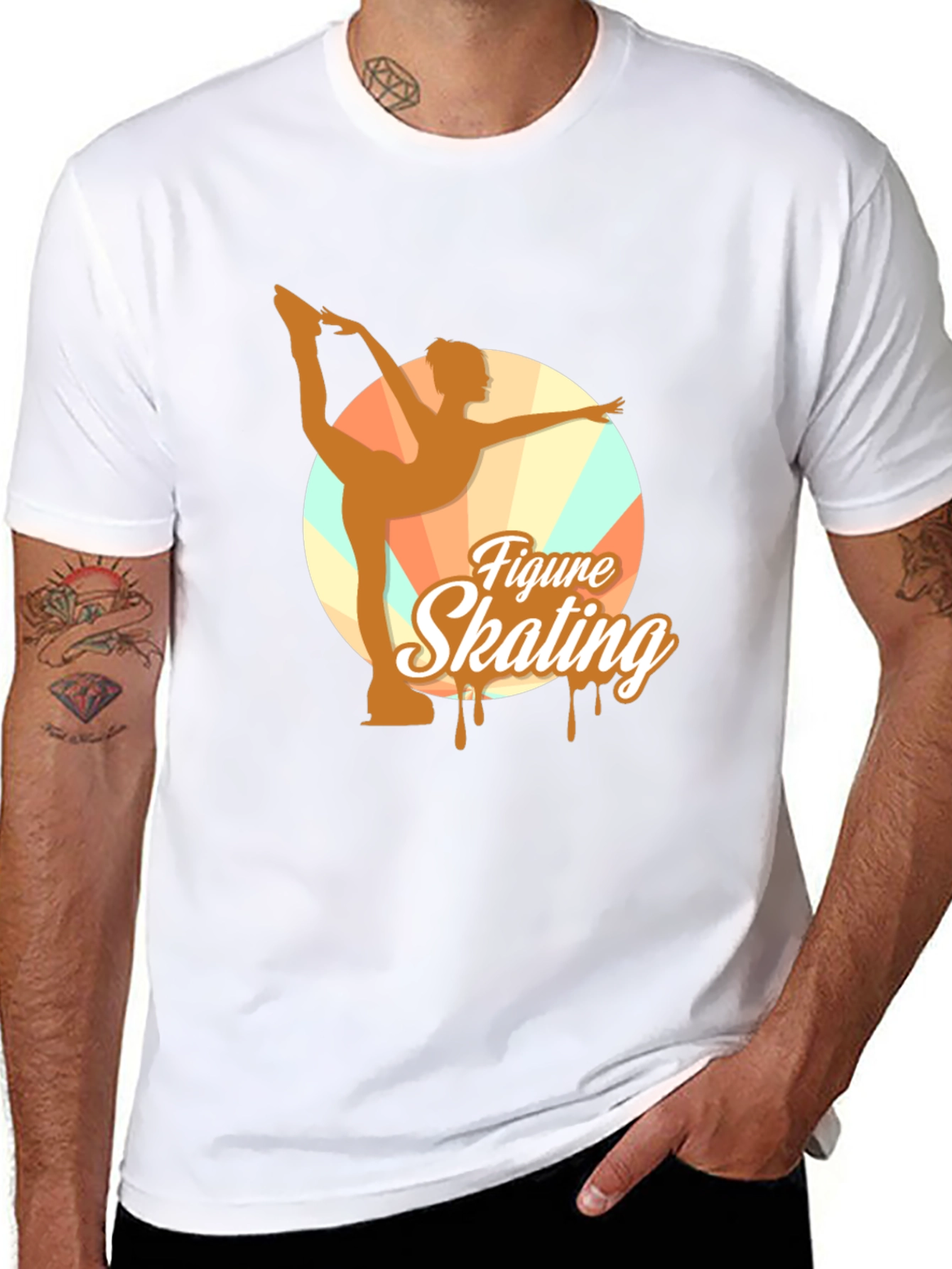 Figure Skating Tee - Retro Sport T-Shirt