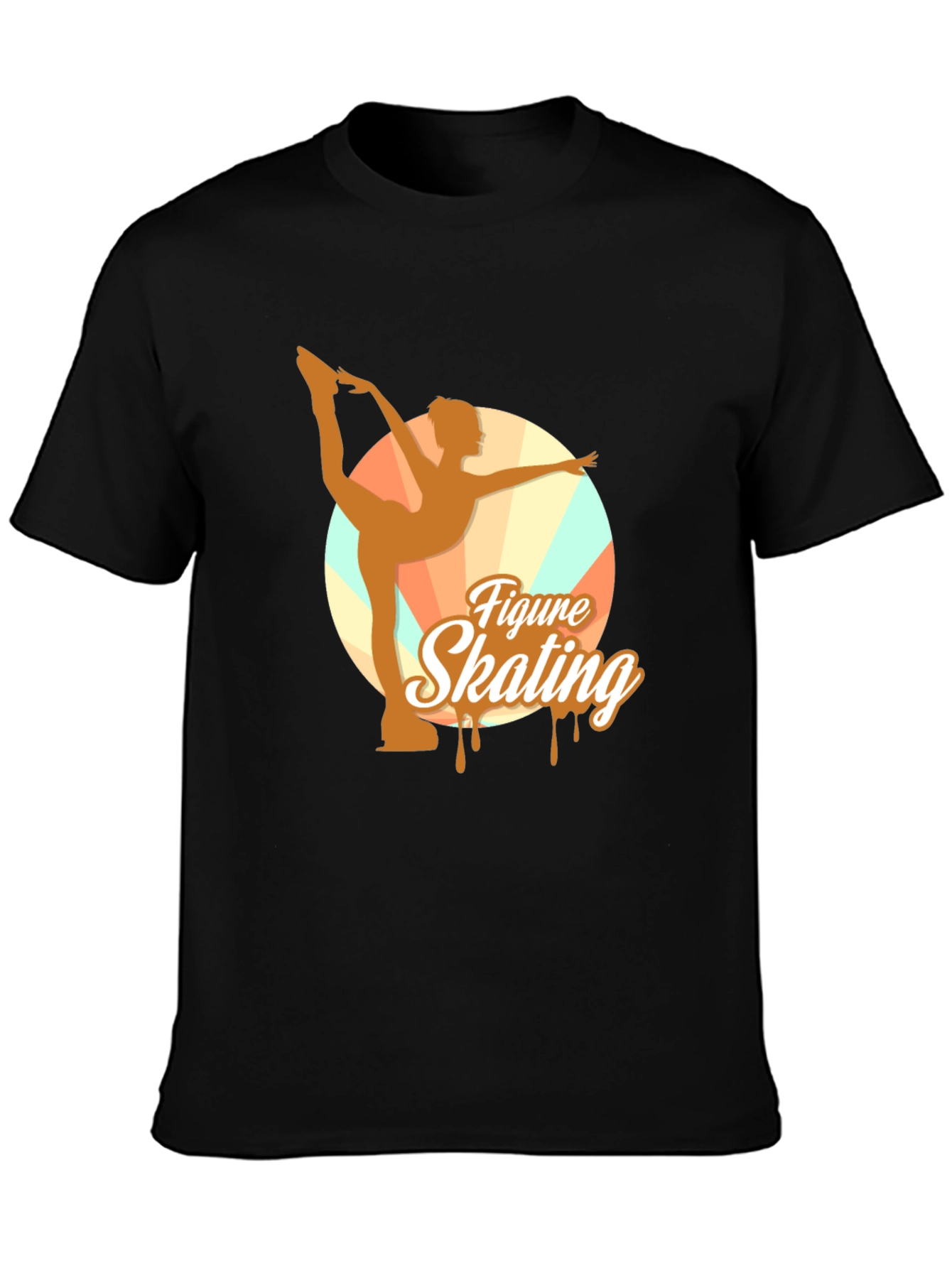 Figure Skating Tee - Retro Sport T-Shirt