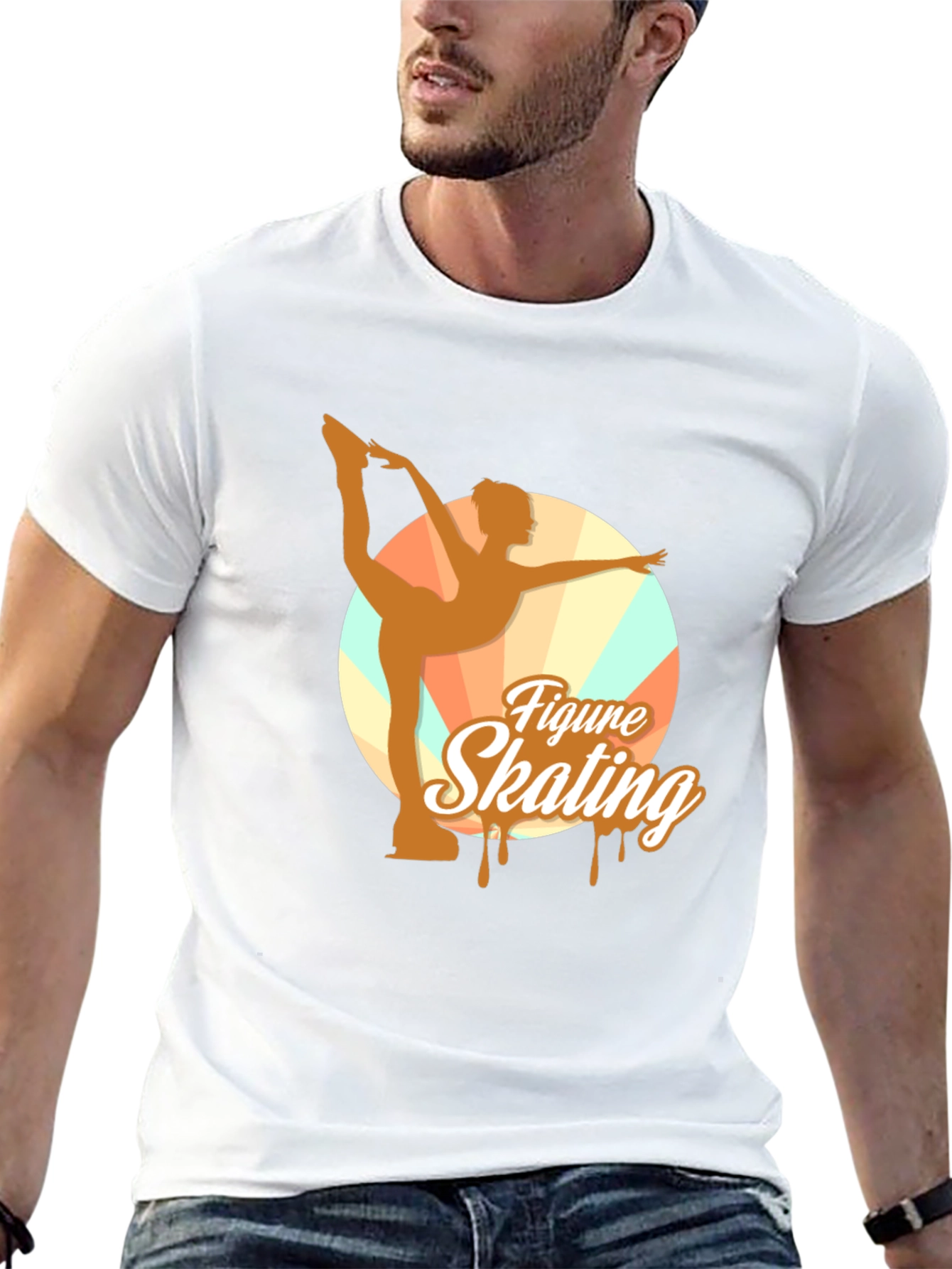 Figure Skating Tee - Retro Sport T-Shirt
