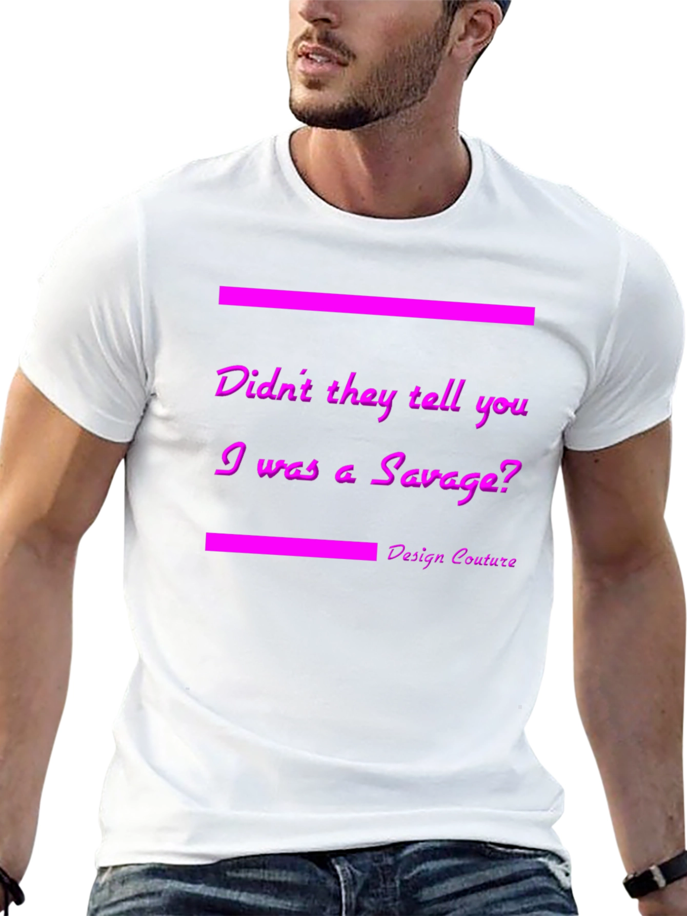 Savage Graphic Tee - Black