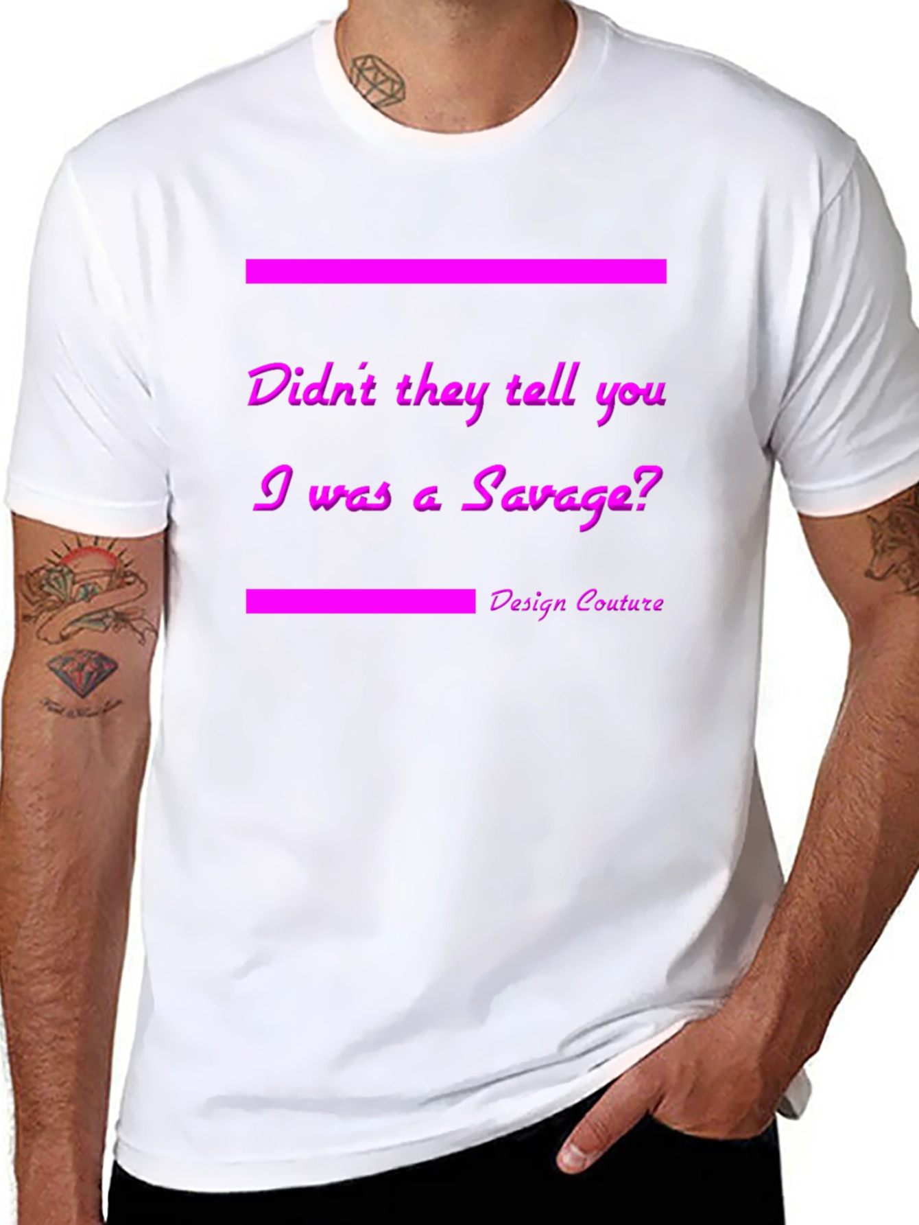 Savage Graphic Tee - Black
