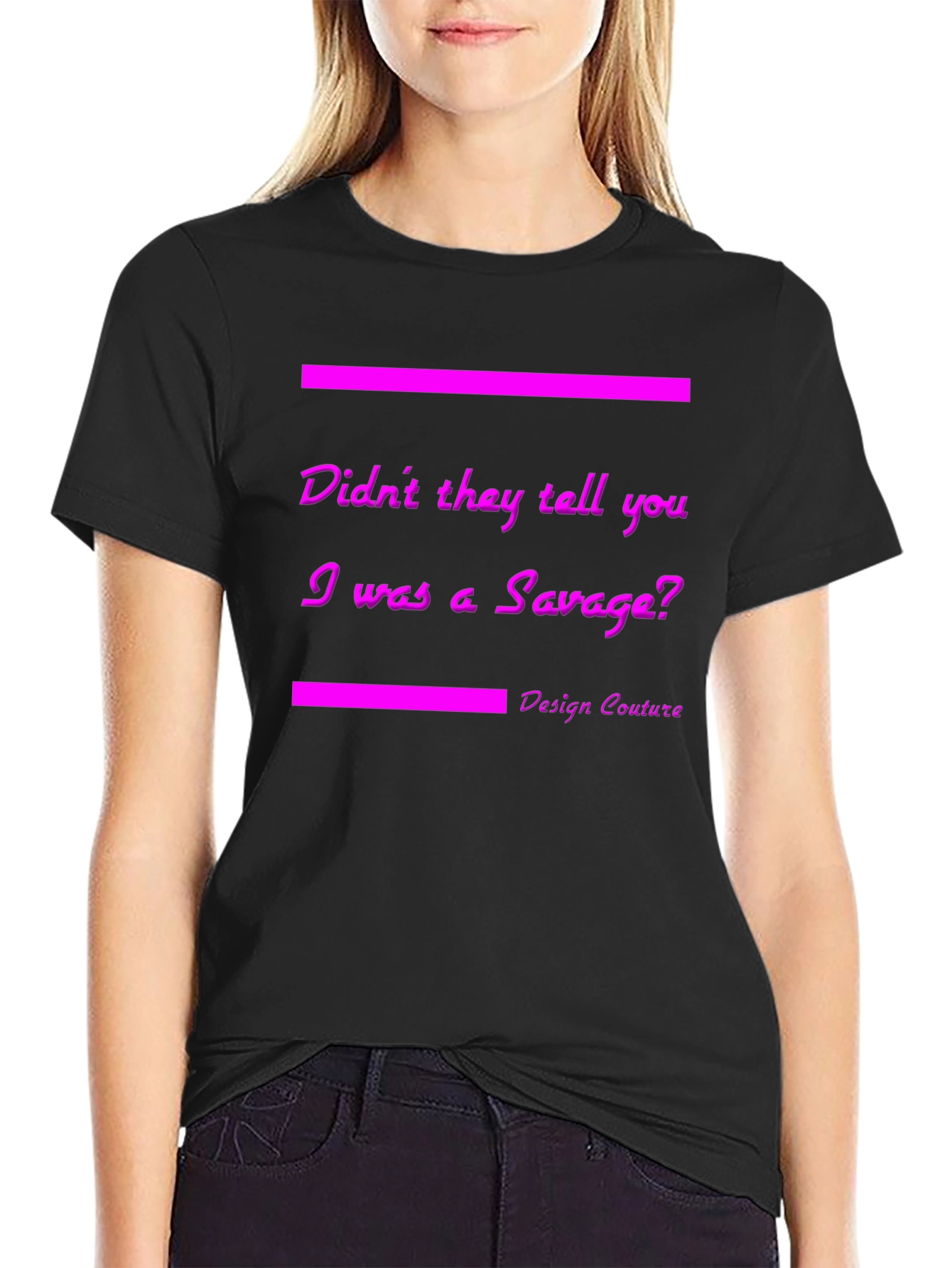 Savage Graphic Tee - Black