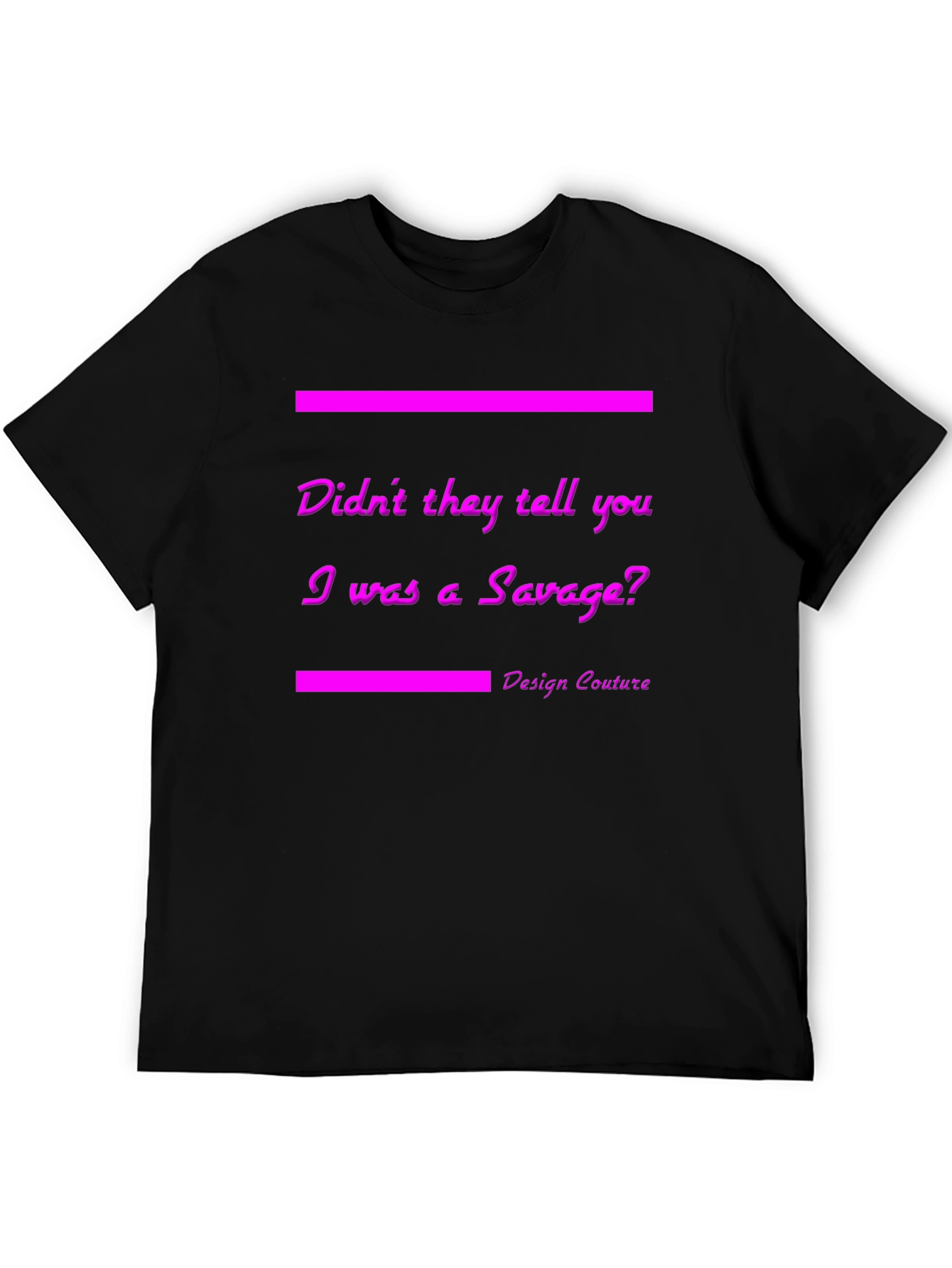Savage Graphic Tee - Black
