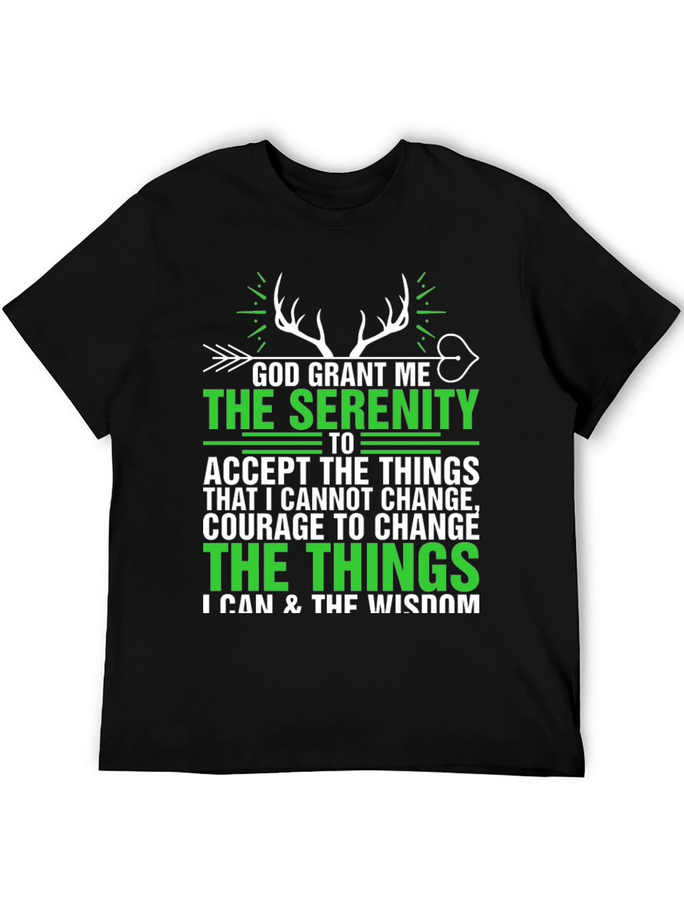 God Grant Me Serenity Graphic Tee