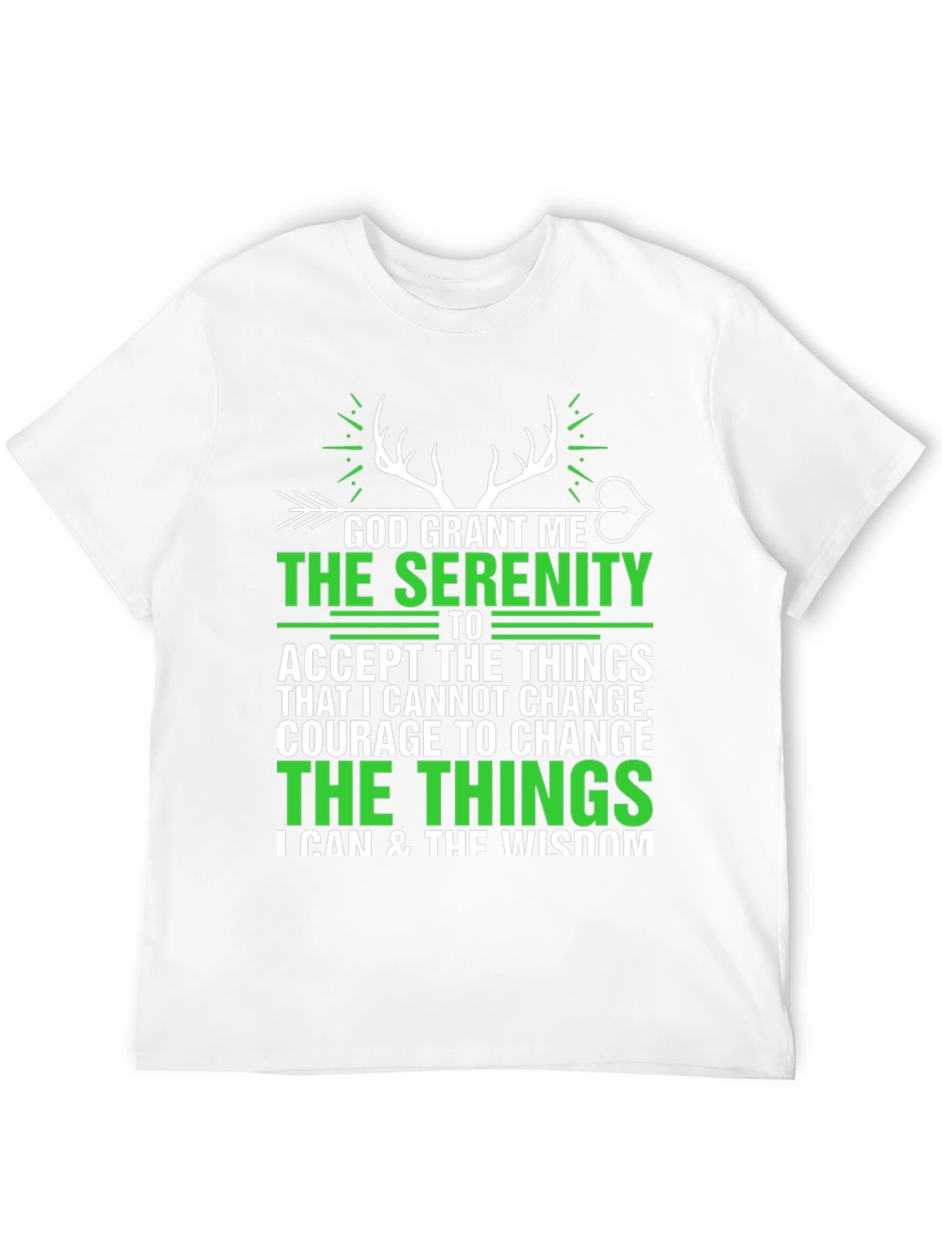 God Grant Me Serenity Graphic Tee