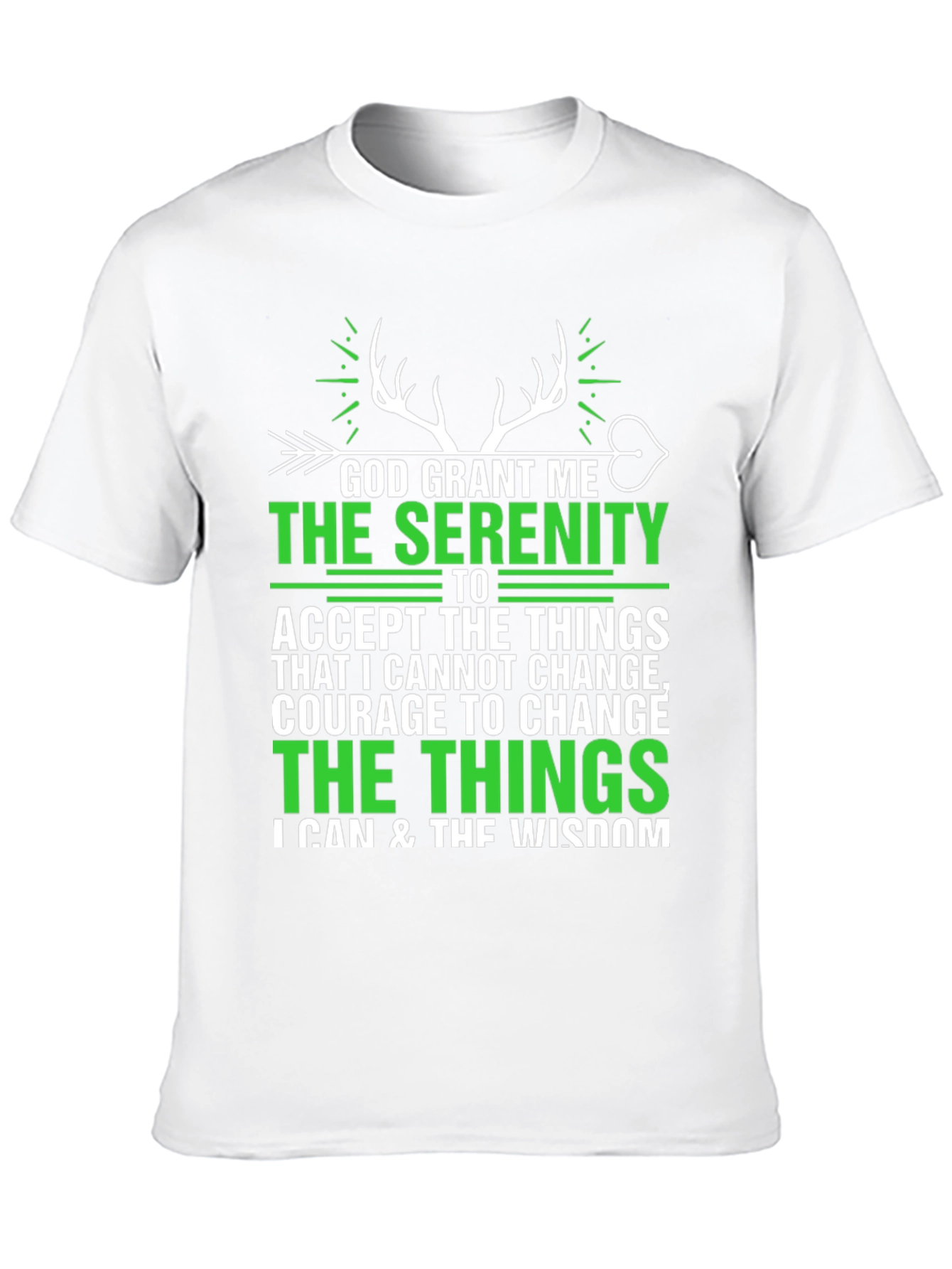 God Grant Me Serenity Graphic Tee