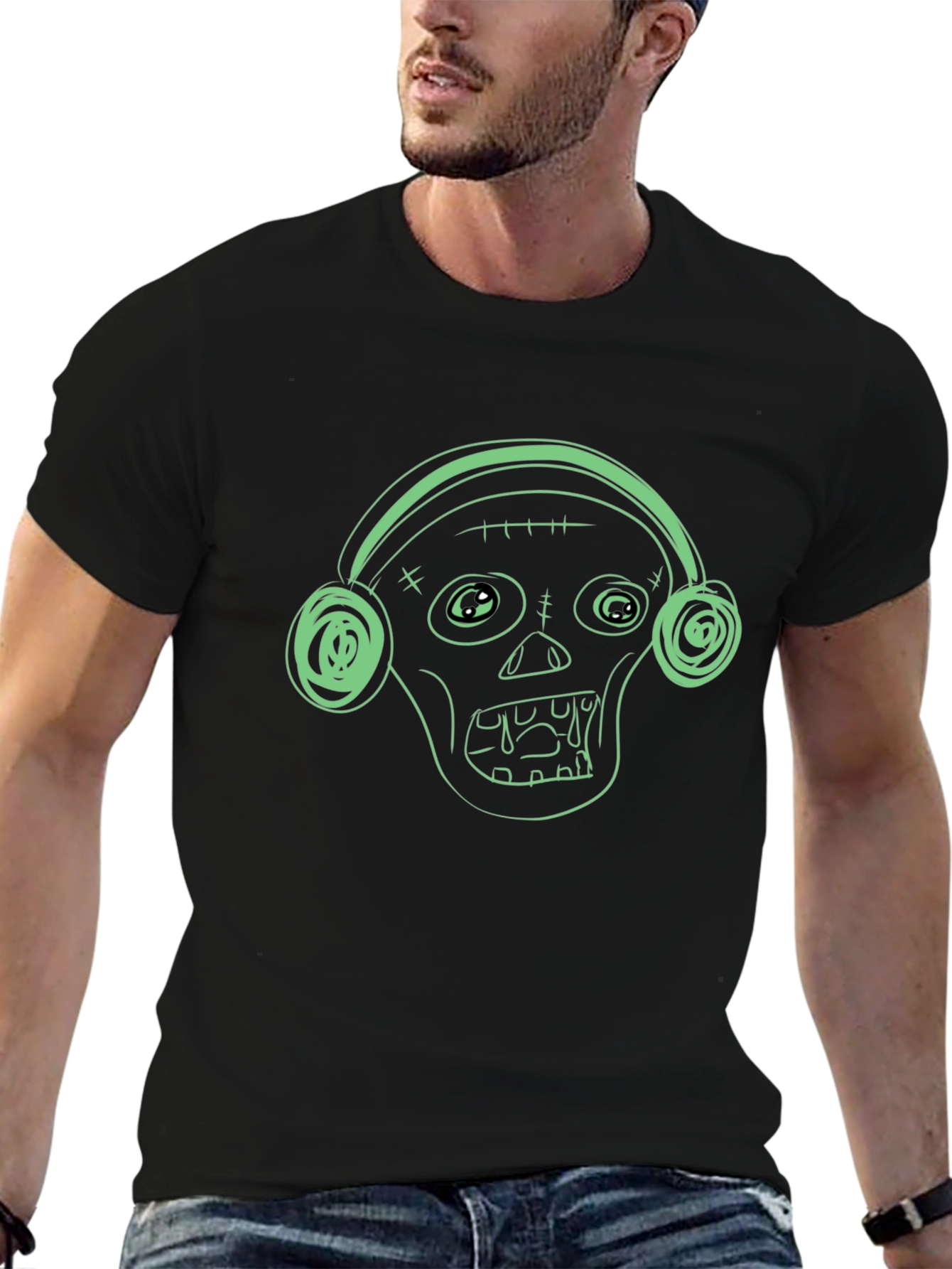 Zombie DJ Graphic Tee