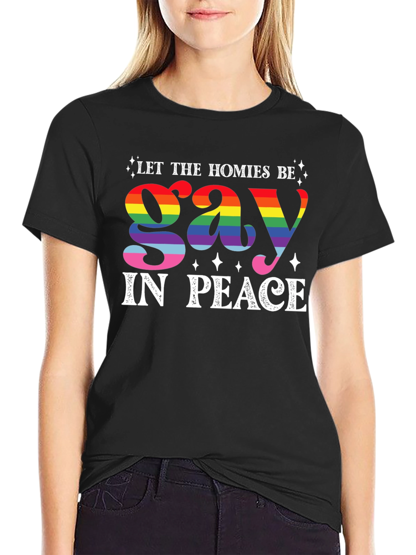 Let The Homies Be Gay In Peace T-Shirt