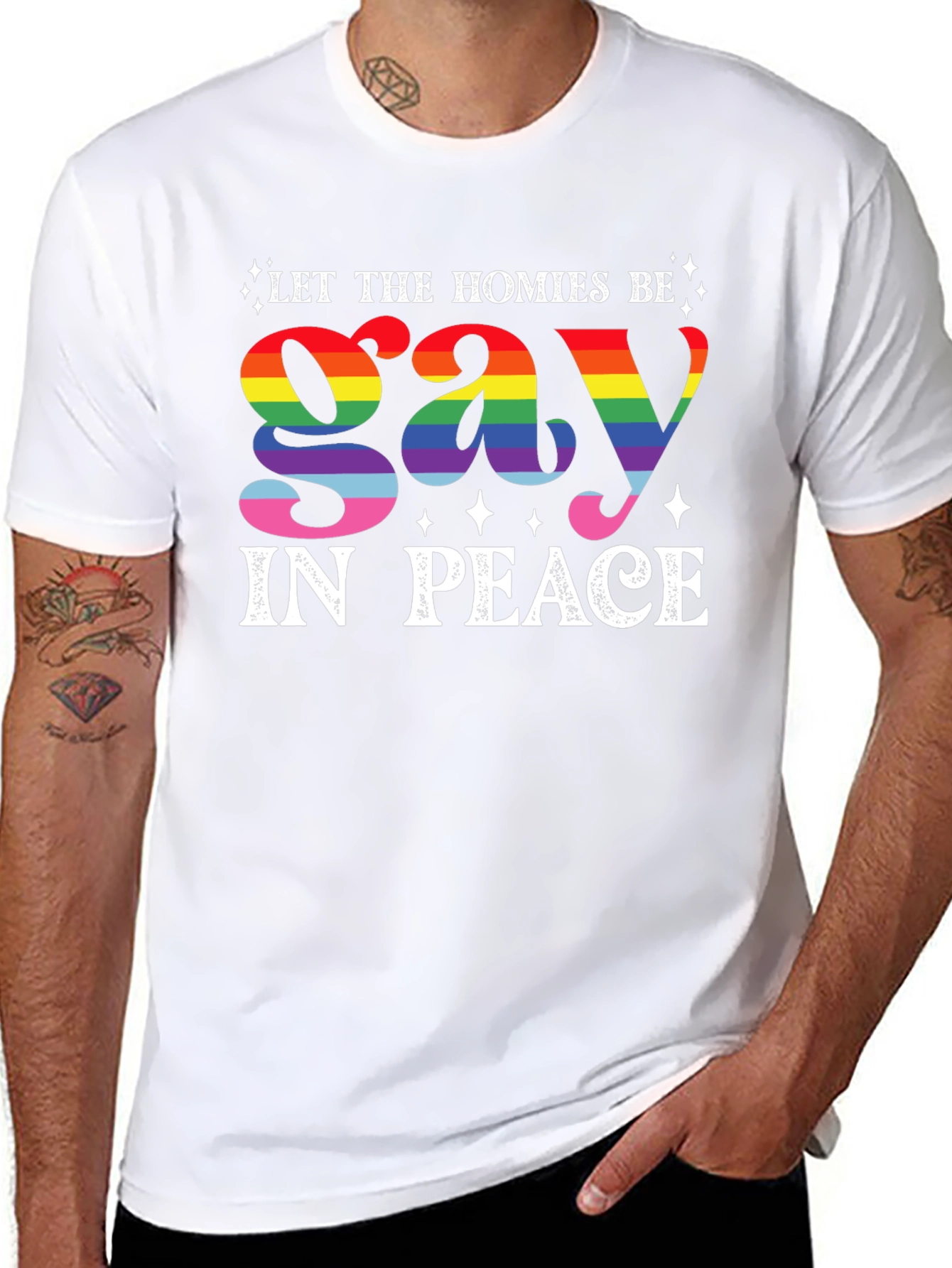 Let The Homies Be Gay In Peace T-Shirt