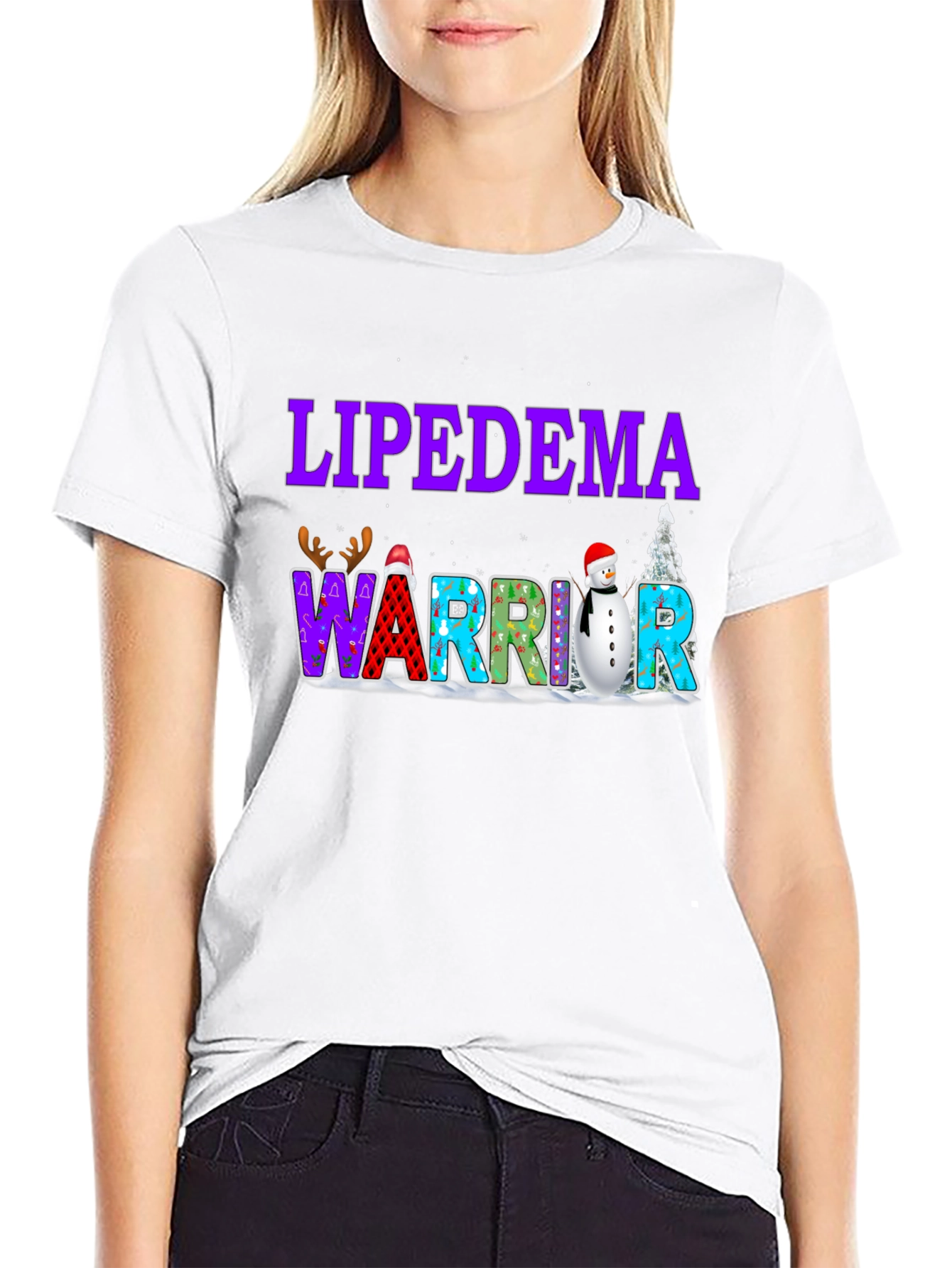 Lipedema Warrior Black T-Shirt