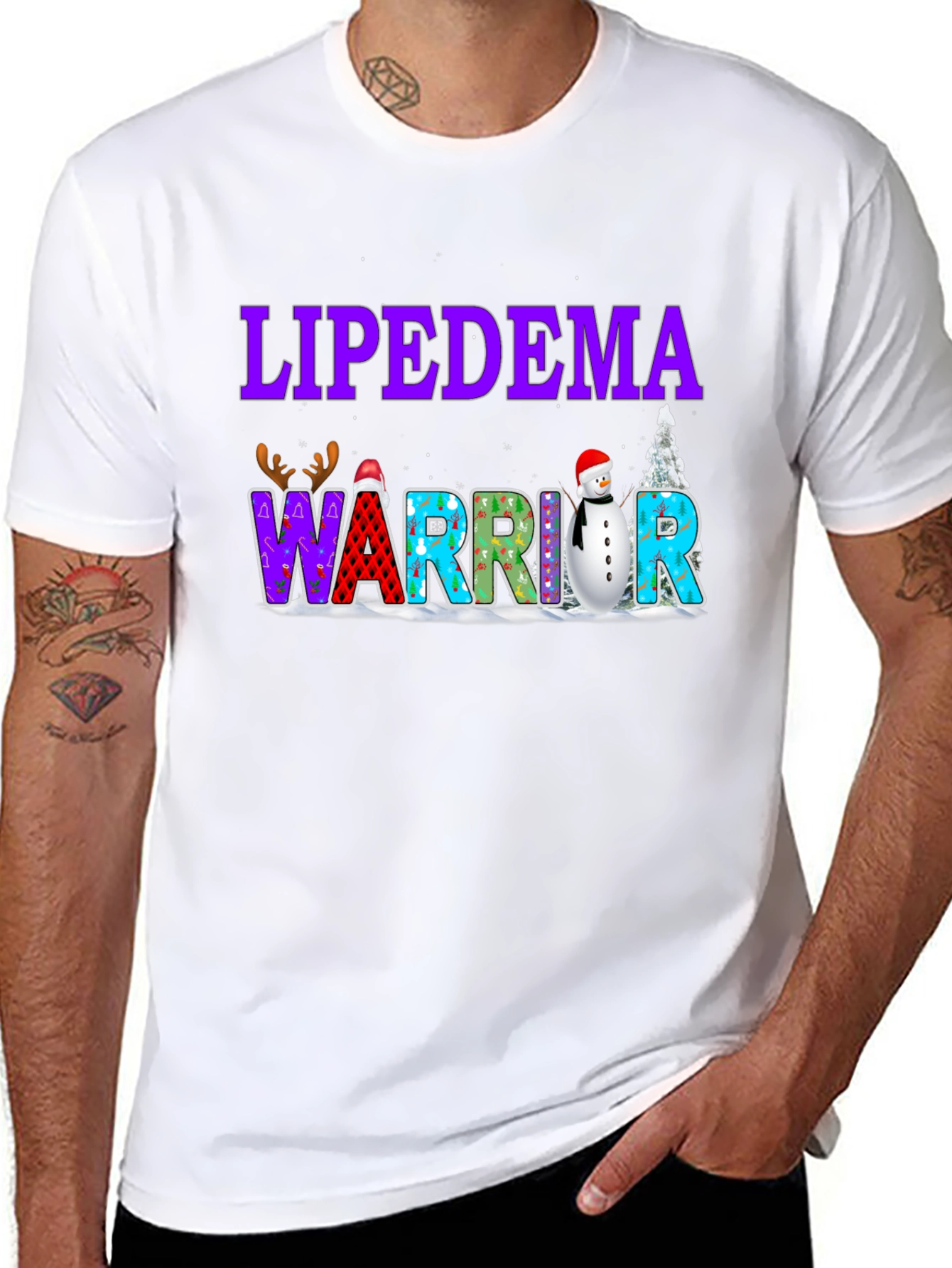 Lipedema Warrior Black T-Shirt