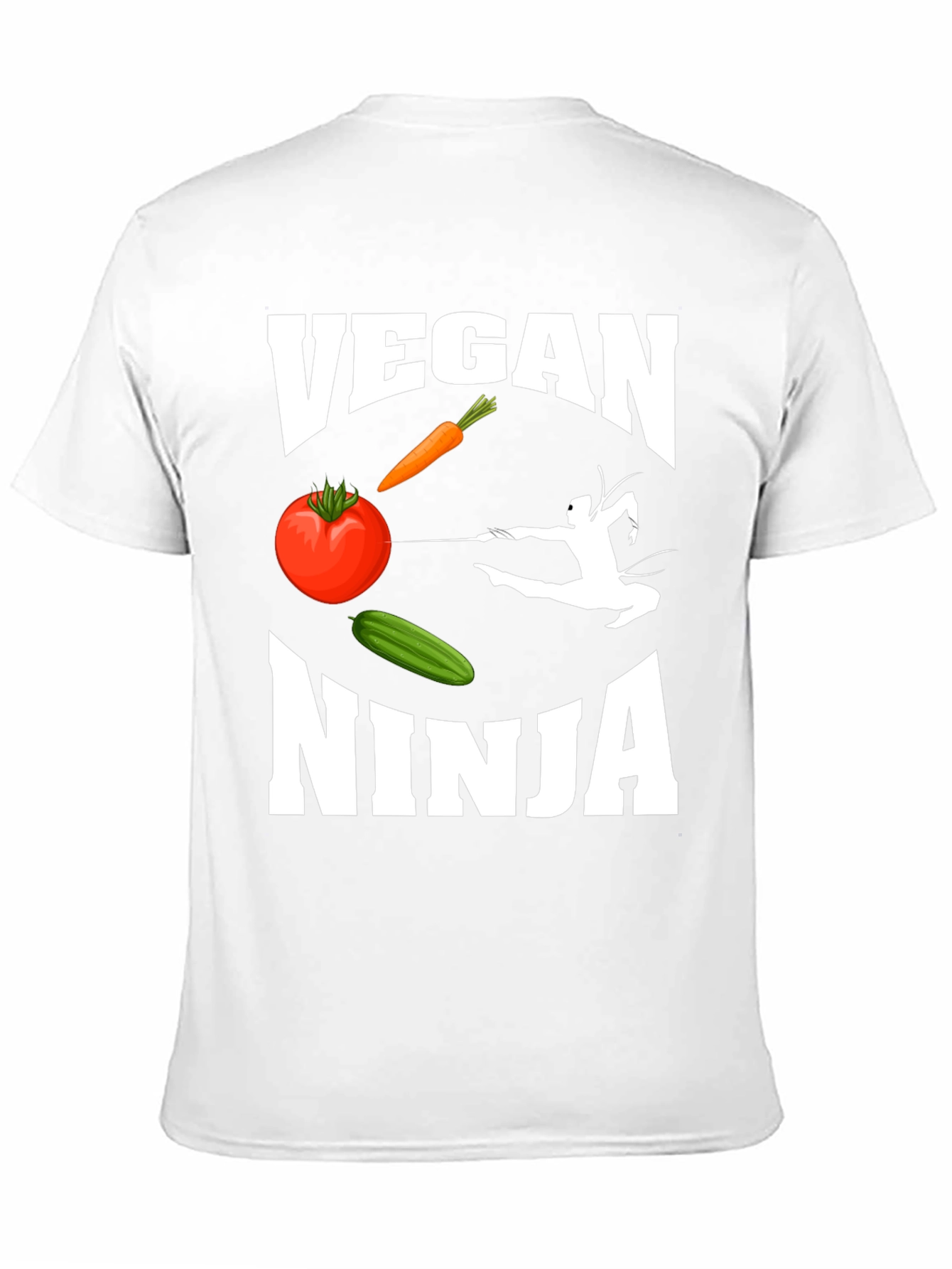 Vegan Ninja Graphic T-Shirt