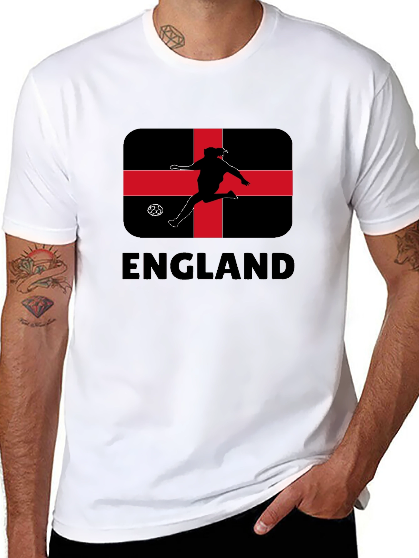England Football T-Shirt: Soccer Fan Apparel